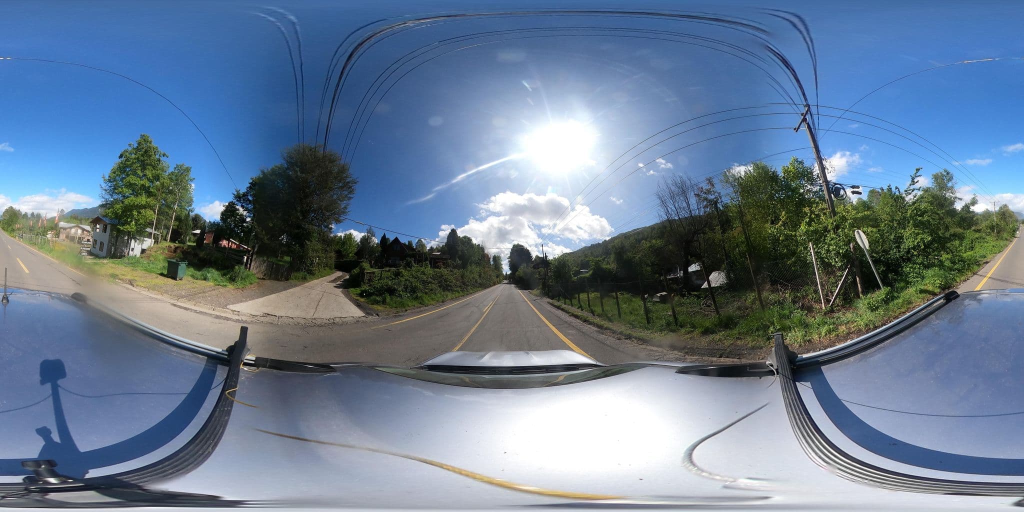 Street view near Jardines del Caburgua, Pucón — © Kaart_Local (CC BY-SA · Mapillary)