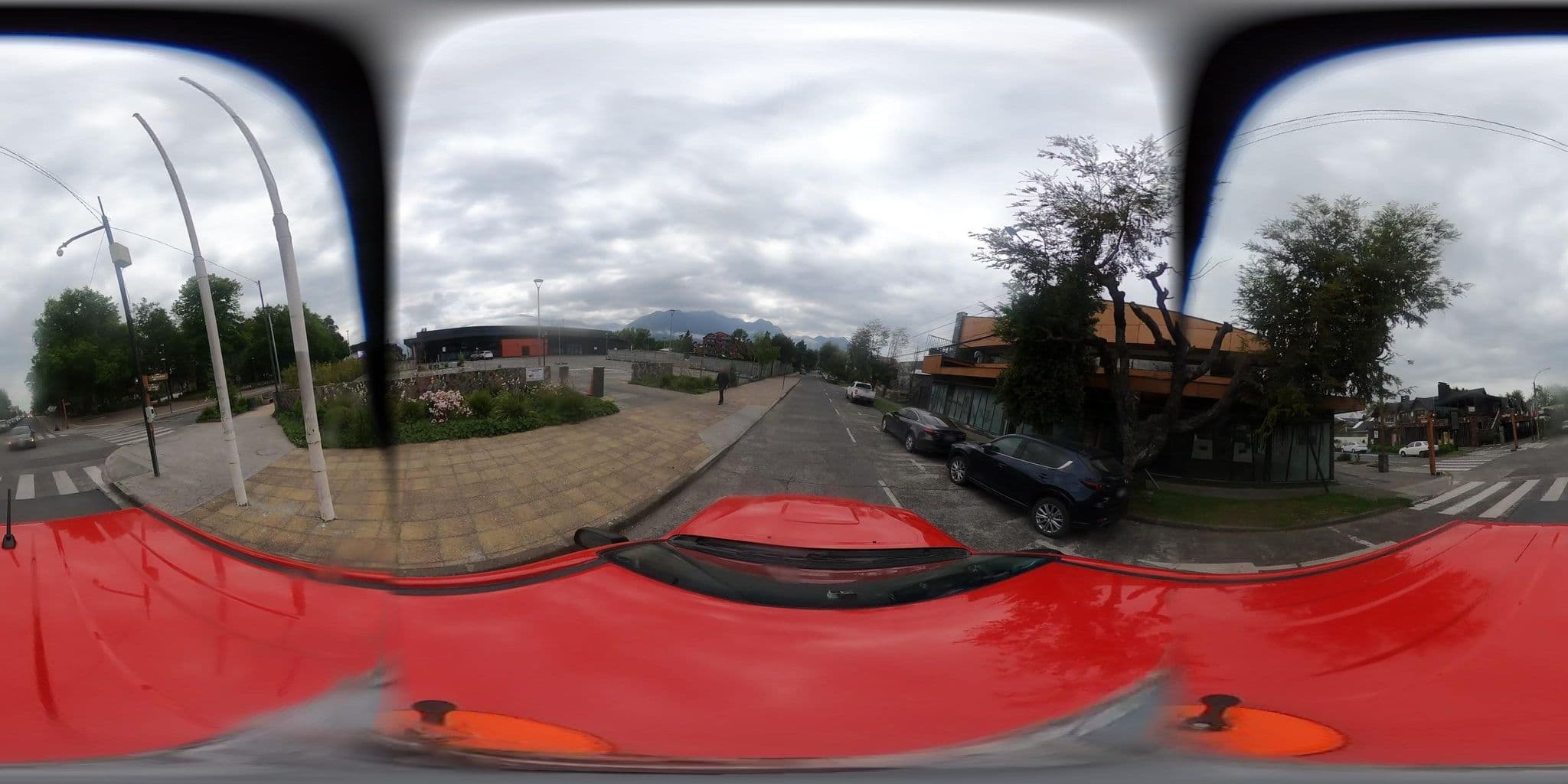 Street view near Hostal Rigolemo, Pucón — © SolutivaSistemas (CC BY-SA · Mapillary)