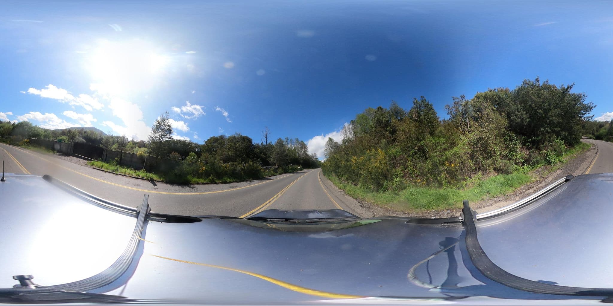 Street view near Cabañas En Rio Liucura, Pucón — © Kaart_Local (CC BY-SA · Mapillary)