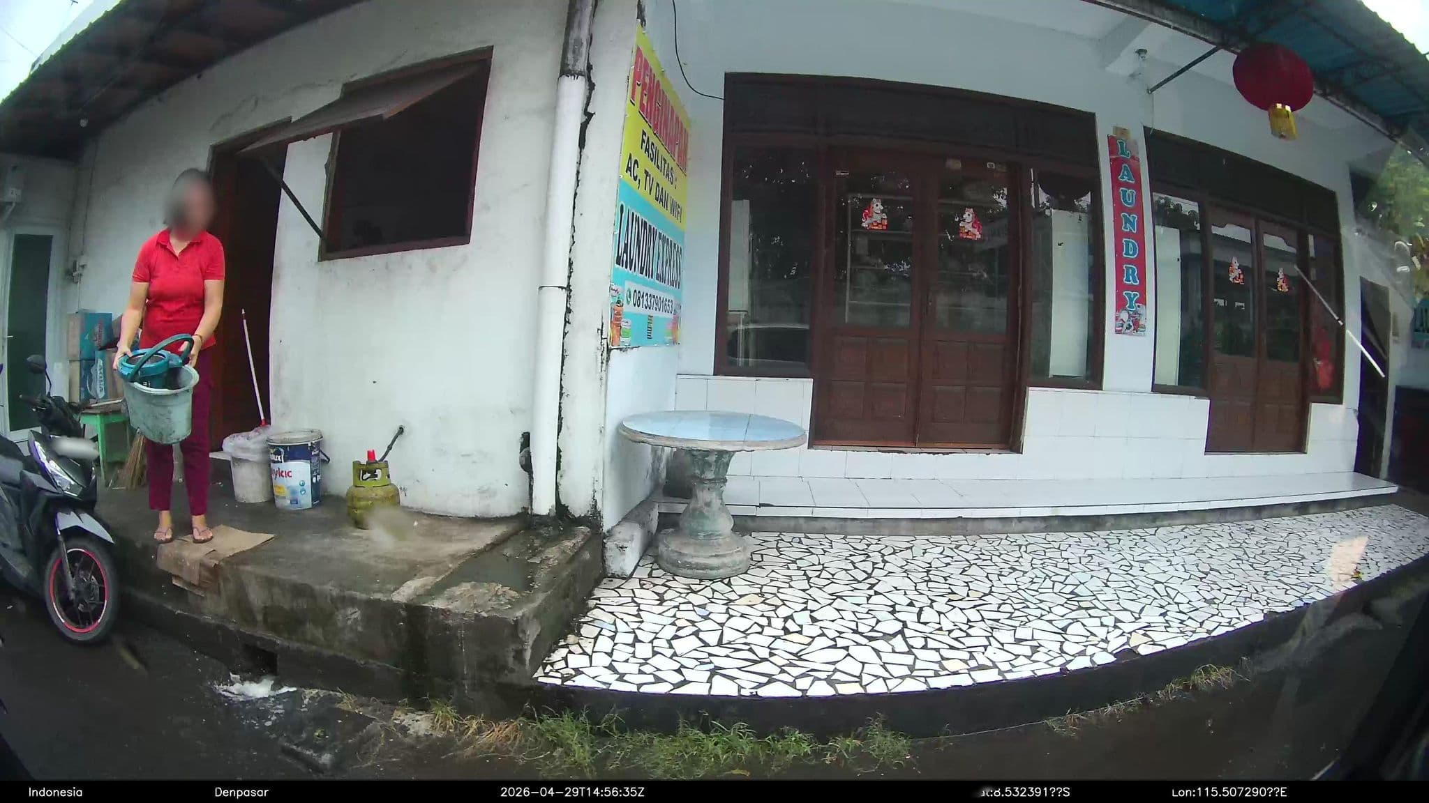 Street view near Zen Inn, Banjar Wangsian — © Kaart---LEFT (CC BY-SA · Mapillary)