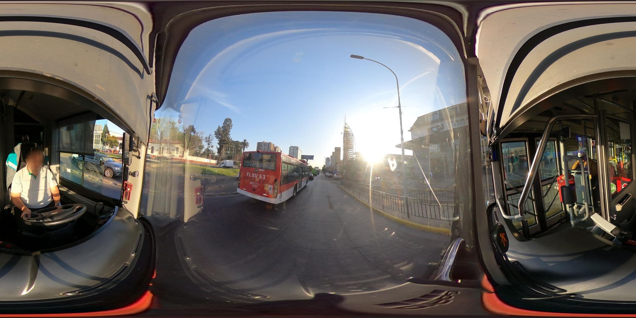 Street view near Tur Hotel Express Santiago, Santiago — © revistapedalea (CC BY-SA · Mapillary)
