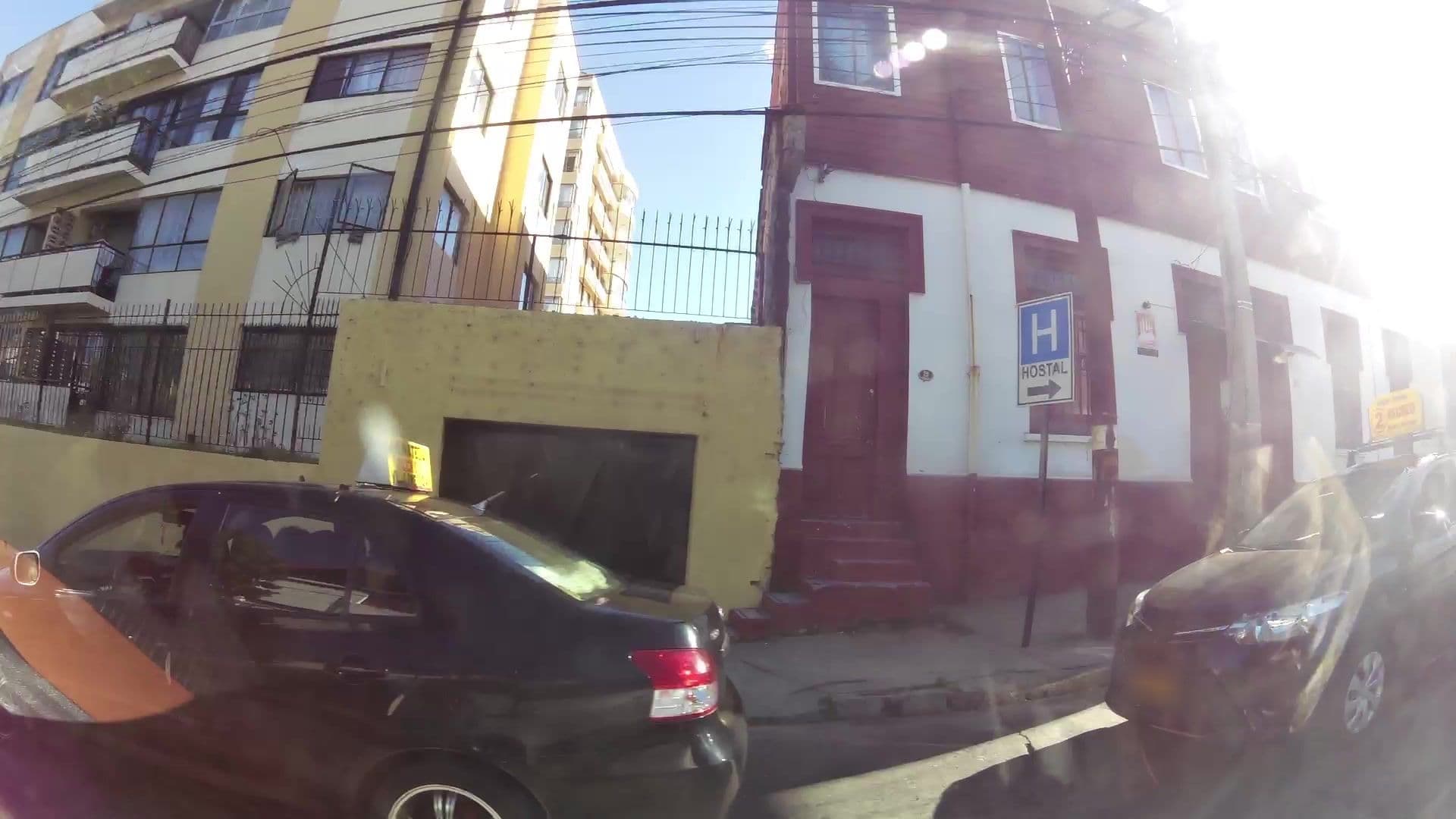 Street view near Hostal Vic Mar, Viña del Mar — © kaartcam (CC BY-SA · Mapillary)