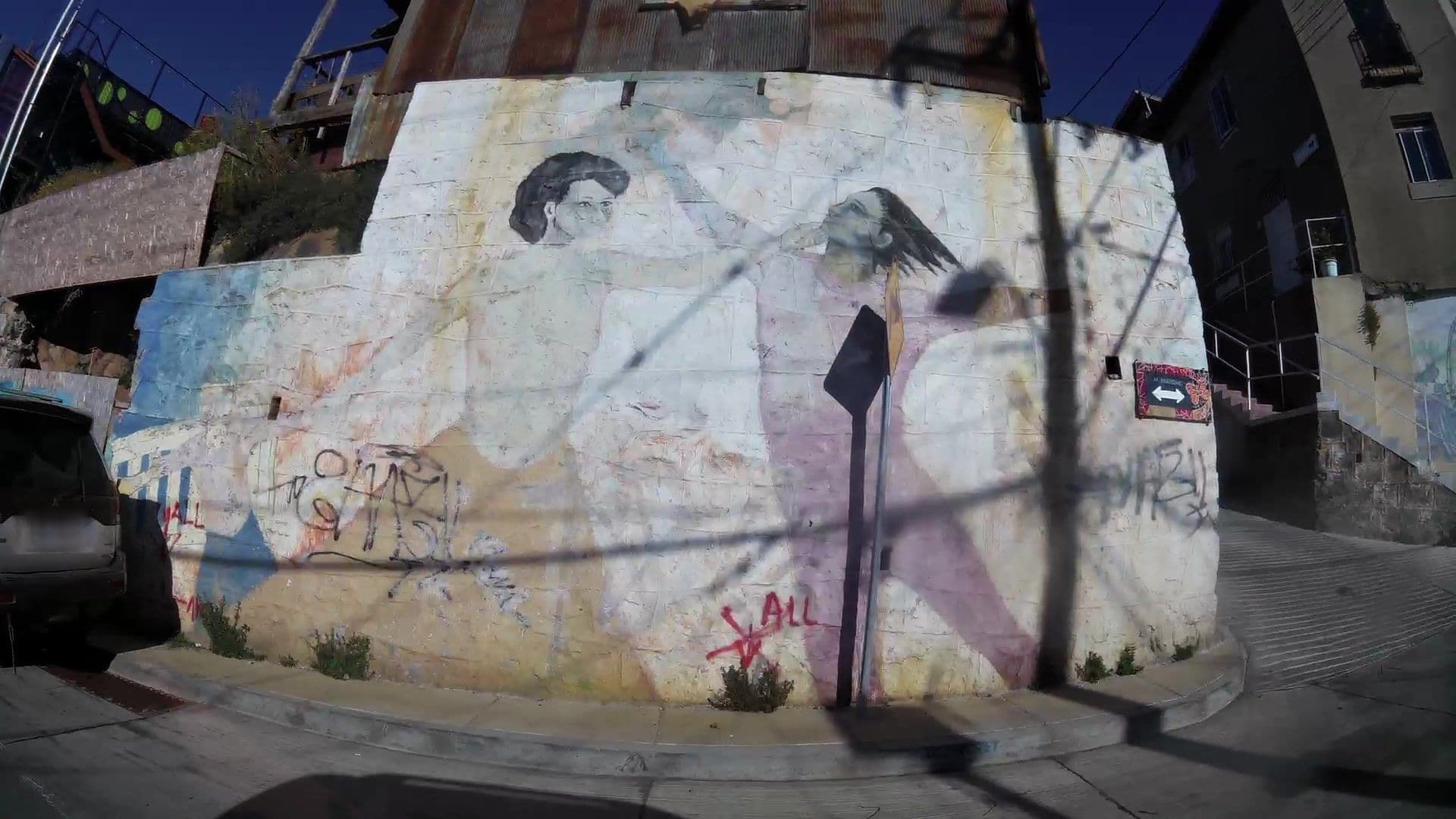 Street view near Apart Hotel Winebox, Valparaíso — © kaartcam (CC BY-SA · Mapillary)