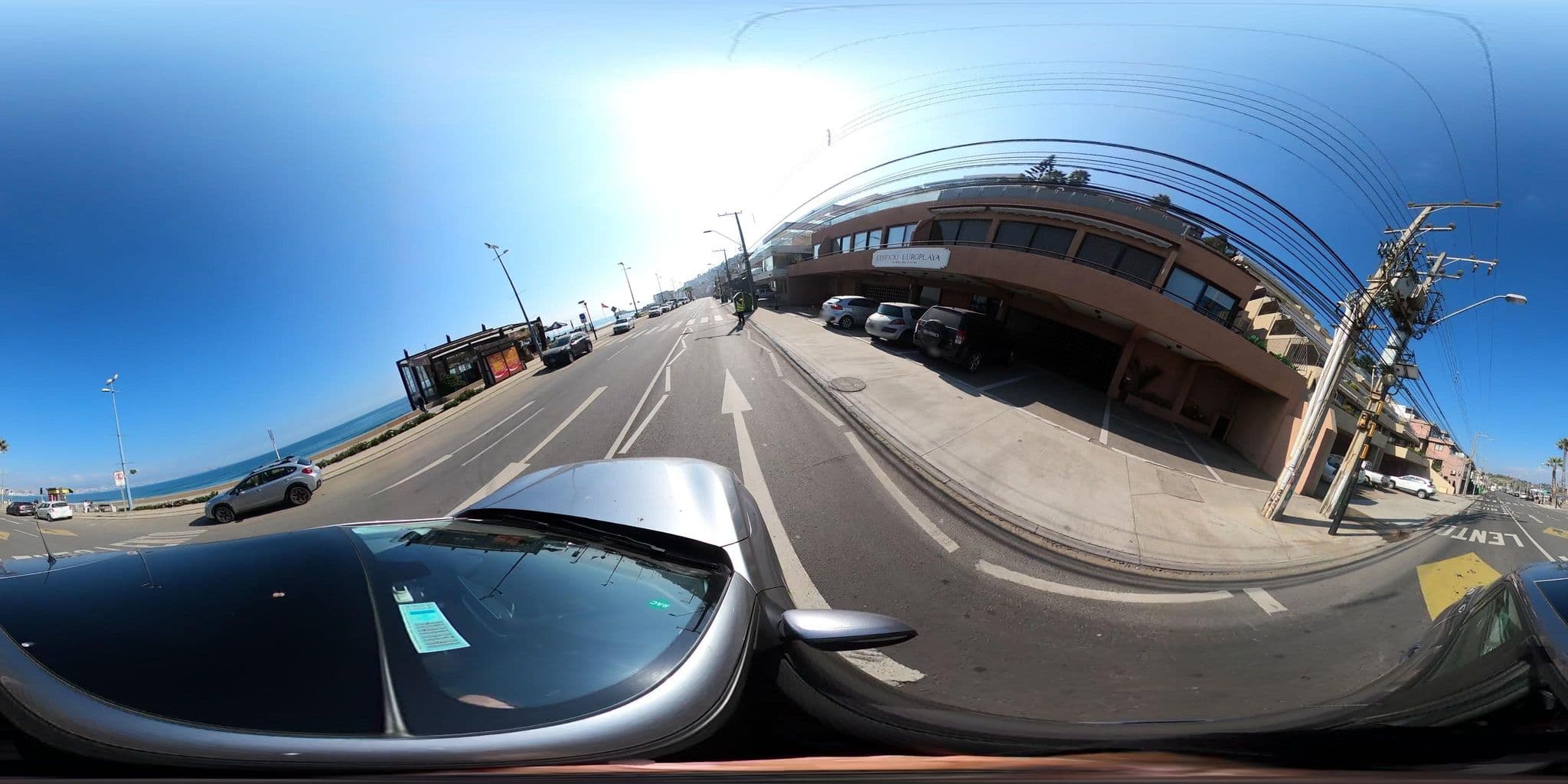 Street view near Apartamento Europlaya, Concón — © DNC (CC BY-SA · Mapillary)
