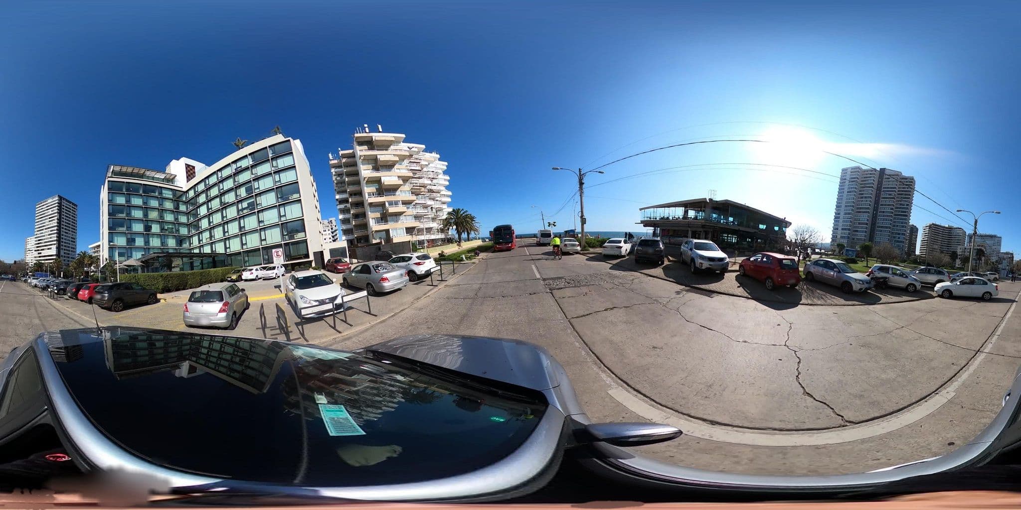Street view near Pullman Vina del Mar San Martín, Viña del Mar — © DNC (CC BY-SA · Mapillary)