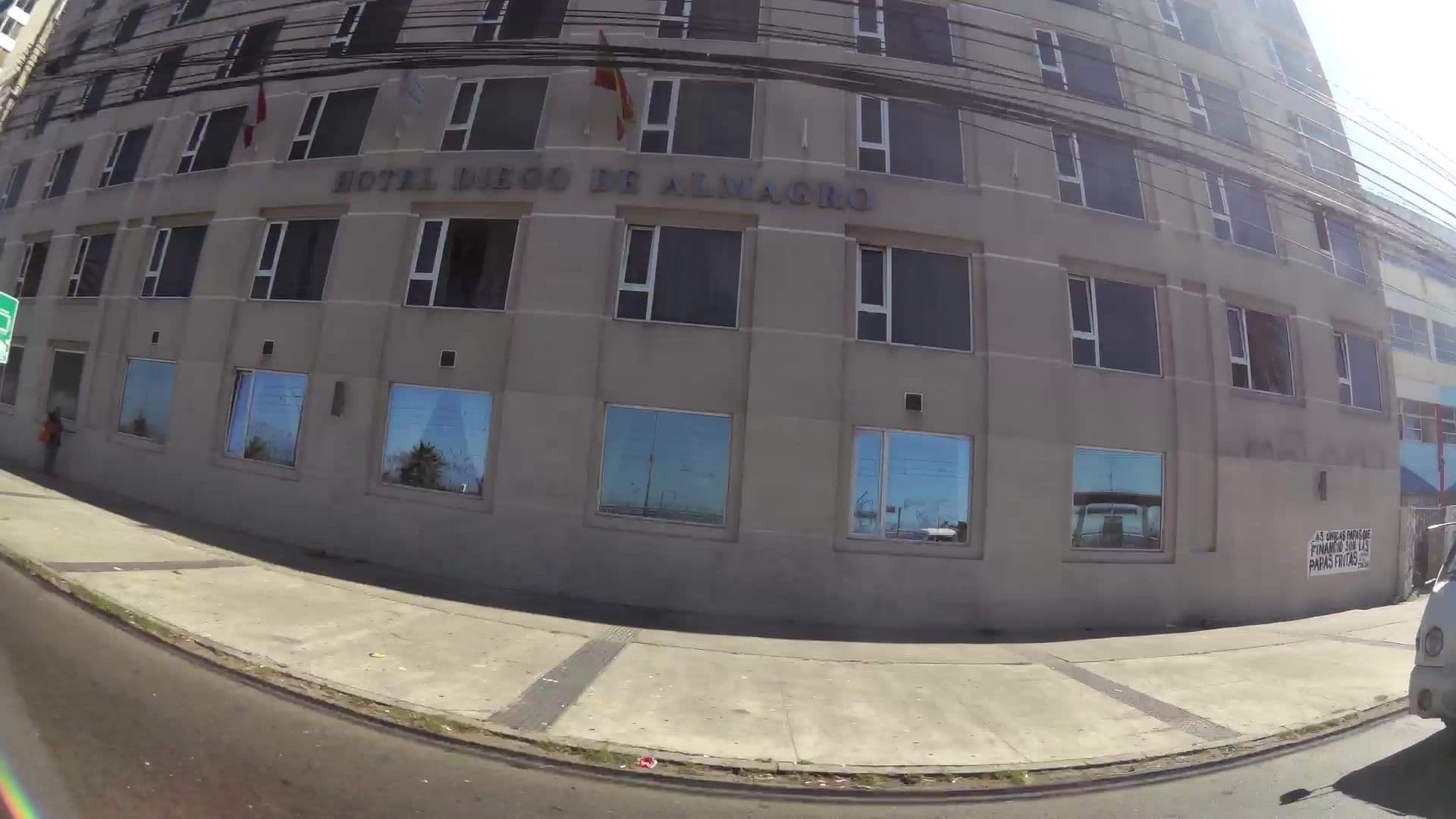 Street view near Hotel Diego de Almagro, Valparaíso — © kaartcam (CC BY-SA · Mapillary)