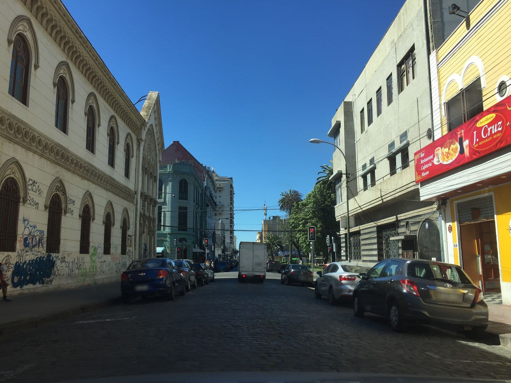 Street view near Hostel kolping, Valparaíso — © geocromo (CC BY-SA · Mapillary)