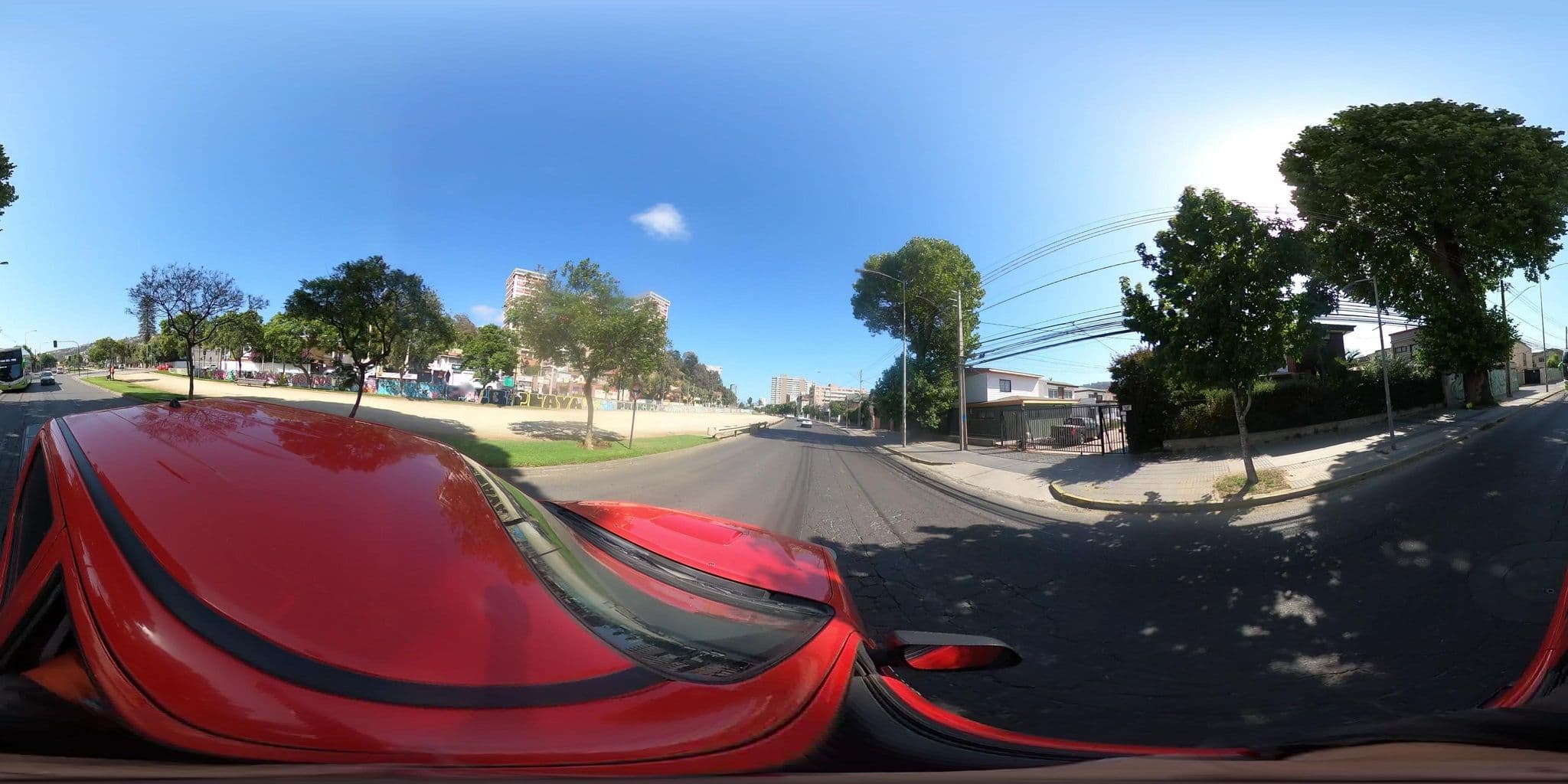 Street view near Hostal Agualmar, Viña del Mar — © SolutivaSistemas (CC BY-SA · Mapillary)