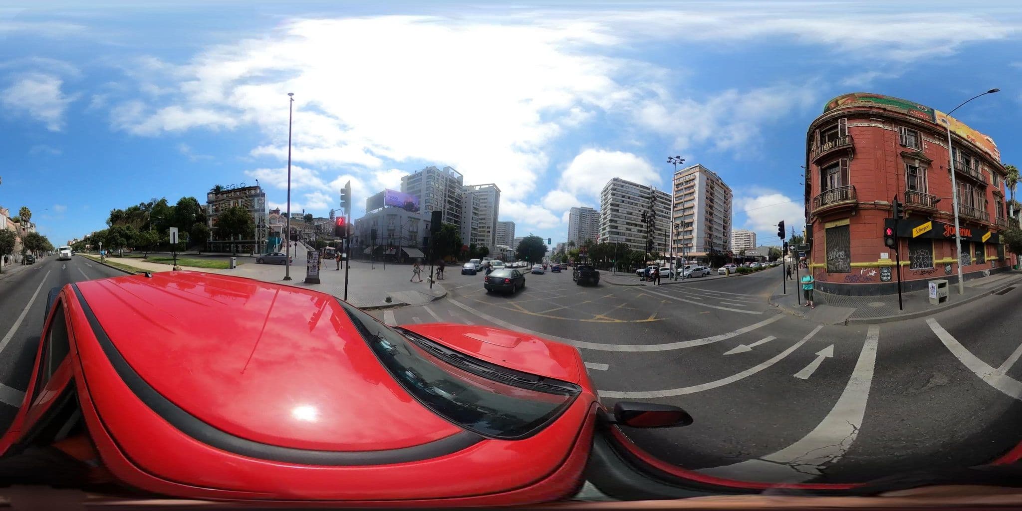Street view near Residencia Universitaria Juana Cruzat, Viña del Mar — © SolutivaSistemas (CC BY-SA · Mapillary)