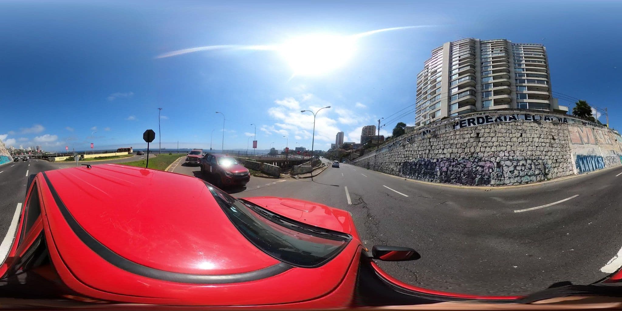 Street view near Apartamento Linda Vista Viña del Mar, Viña del Mar — © SolutivaSistemas (CC BY-SA · Mapillary)