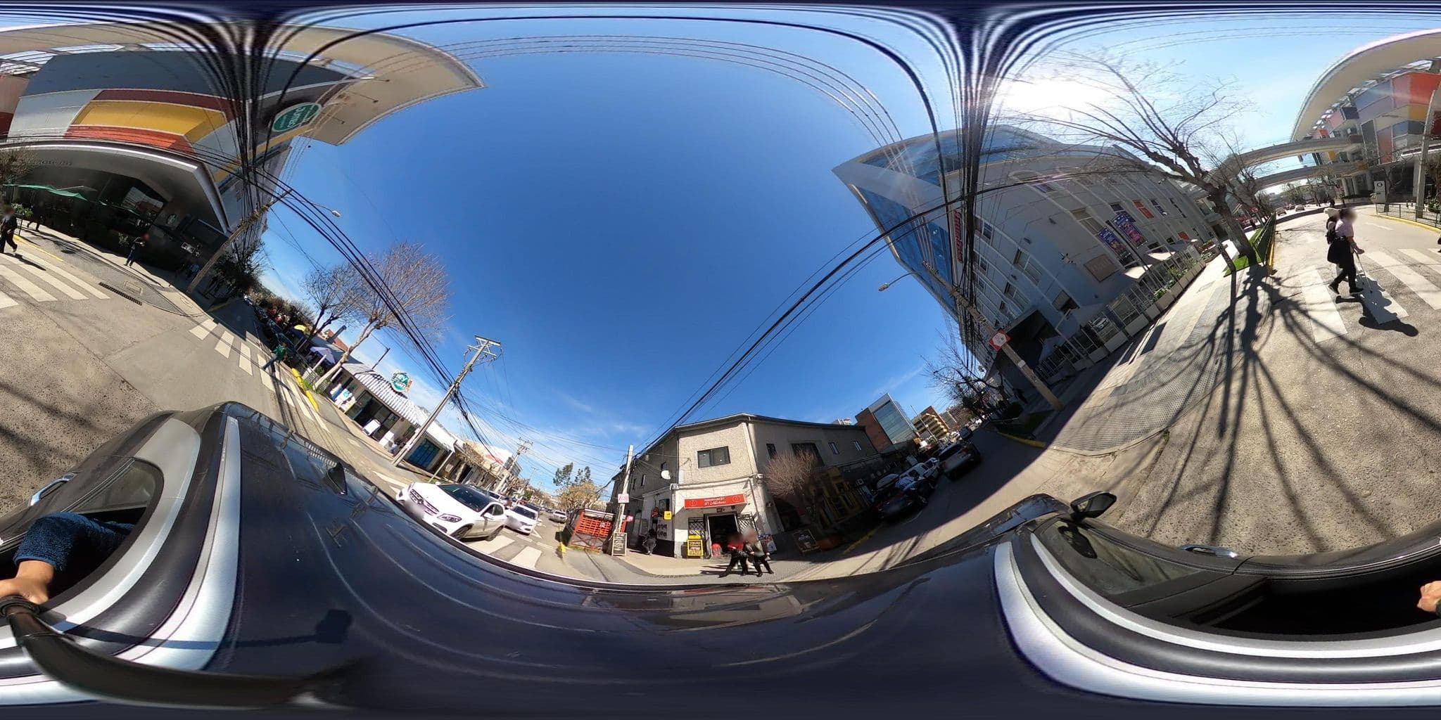 Street view near Hostal Iguana, Viña del Mar — © DNC (CC BY-SA · Mapillary)