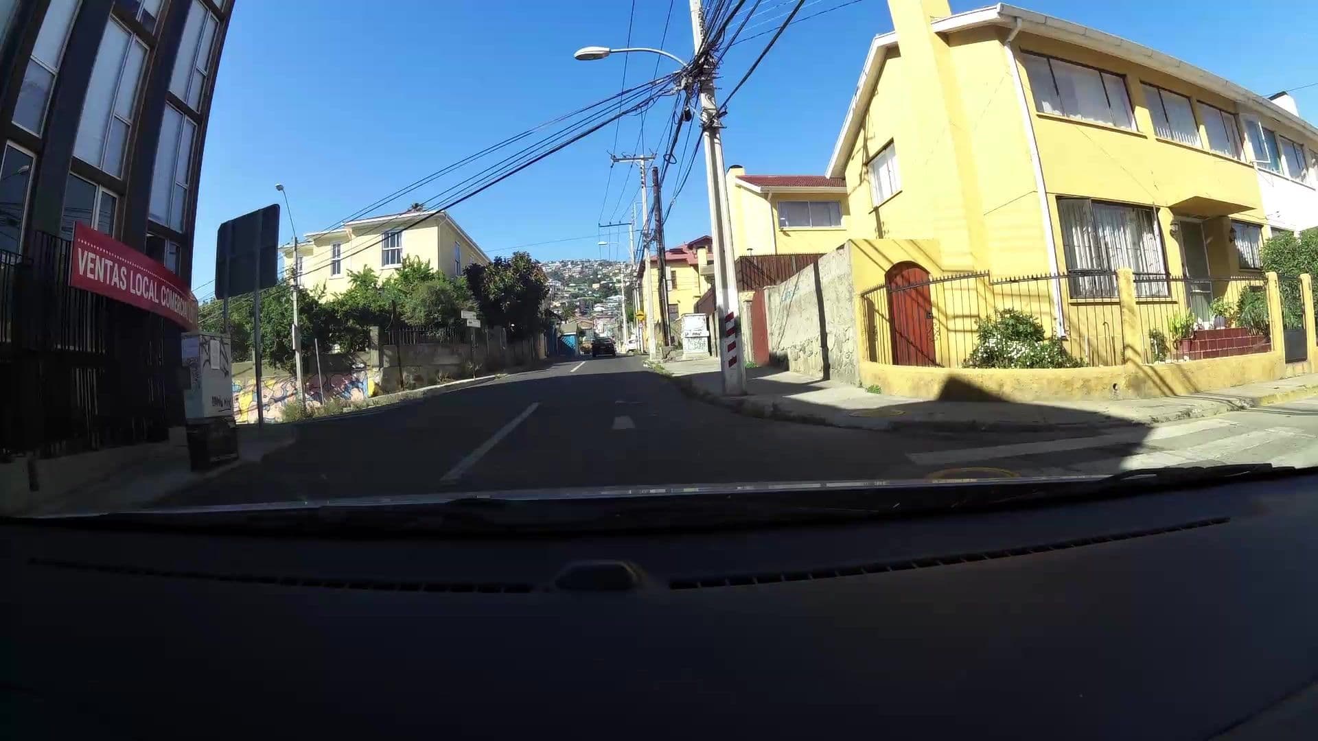 Street view near Bello Departamento en Cerro Alegre Valparaiso, Valparaíso — © kaartcam (CC BY-SA · Mapillary)