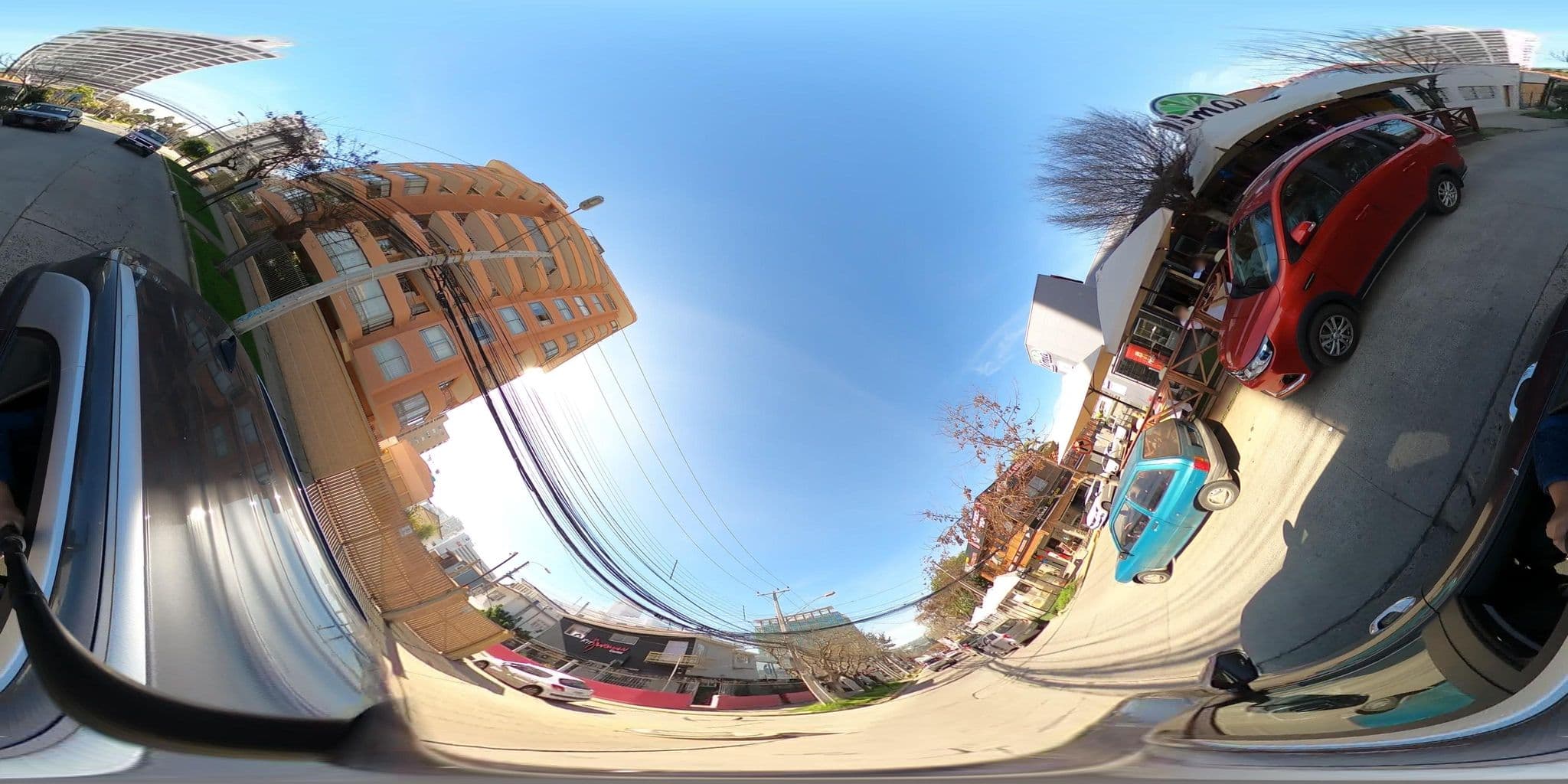 Street view near Hotel Francisco de Aguirre, La Serena, Viña del Mar — © DNC (CC BY-SA · Mapillary)