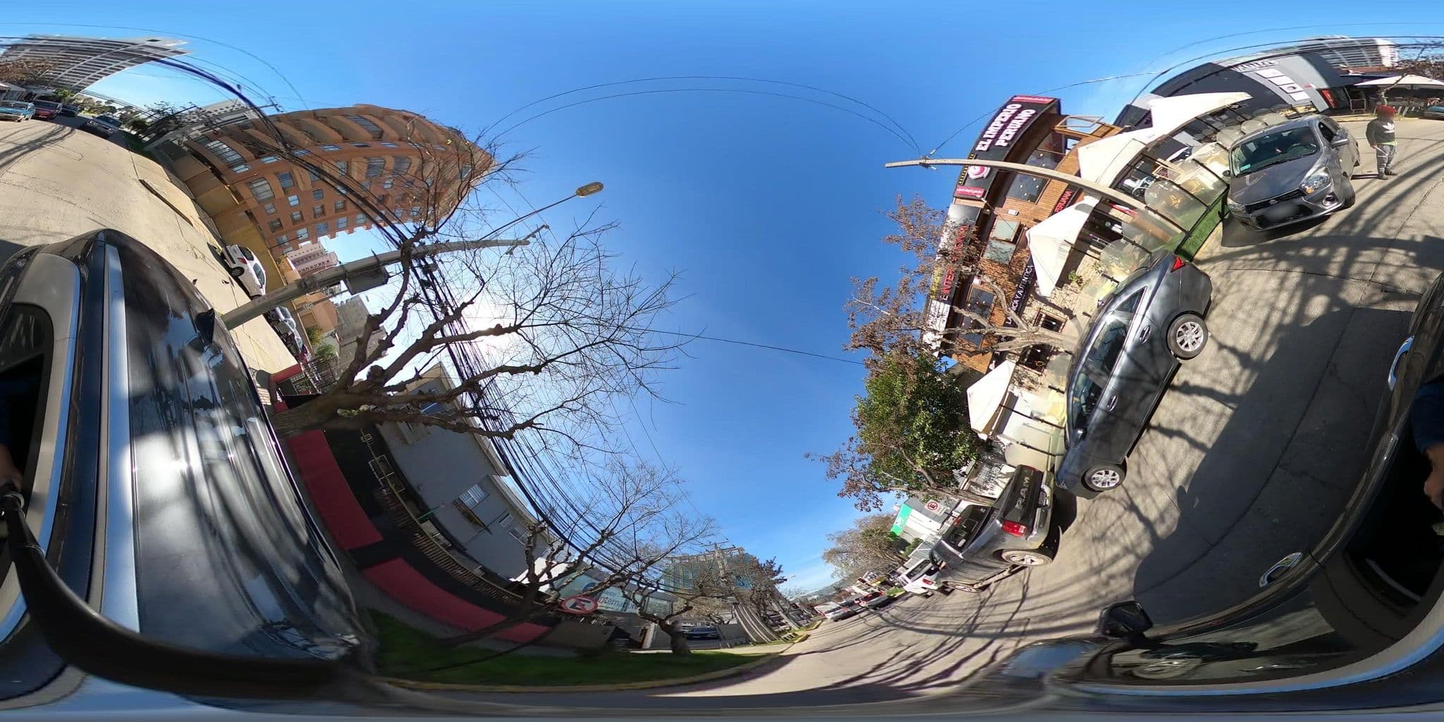 Street view near Hostal Iguana, Viña del Mar — © DNC (CC BY-SA · Mapillary)