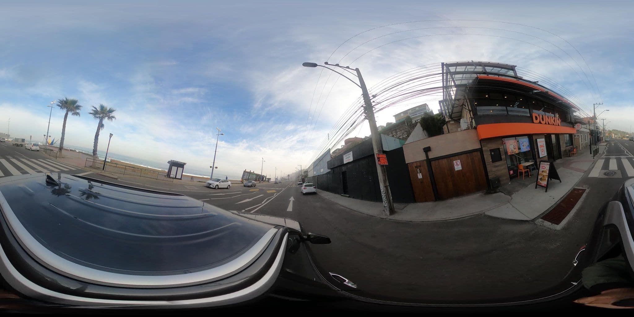 Street view near Reñaca Beach Hostel, Concón — © DNC (CC BY-SA · Mapillary)