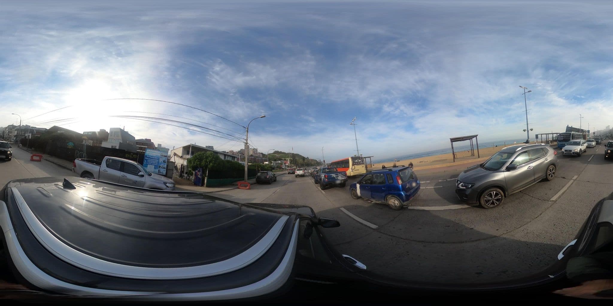 Street view near Apart Hotel Brisas Del Mar, Viña del Mar — © DNC (CC BY-SA · Mapillary)