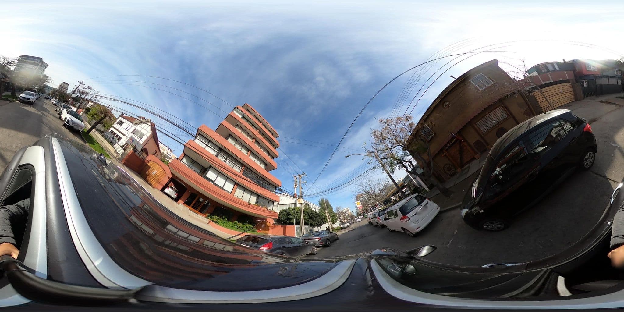 Street view near Hostal Viaggio, Viña del Mar — © DNC (CC BY-SA · Mapillary)