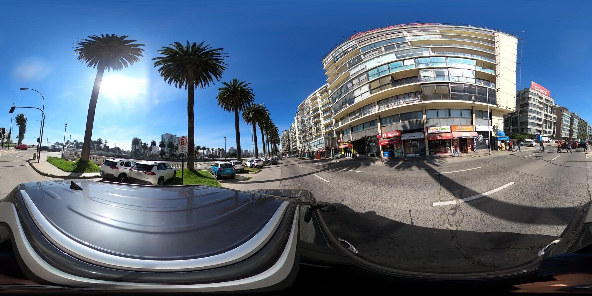 Street view near Kusanovic Apartment, Viña del Mar — © Shirley1 (CC BY-SA · Mapillary)