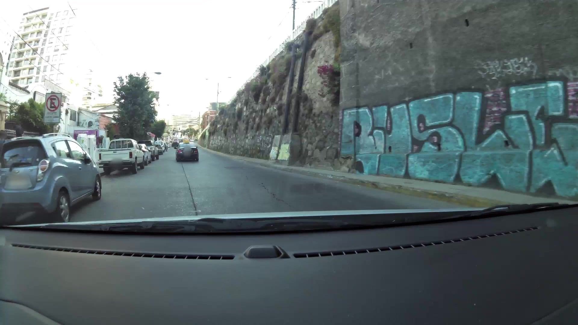 Street view near Hostal Vista Hermosa, Viña del Mar — © kaartcam (CC BY-SA · Mapillary)