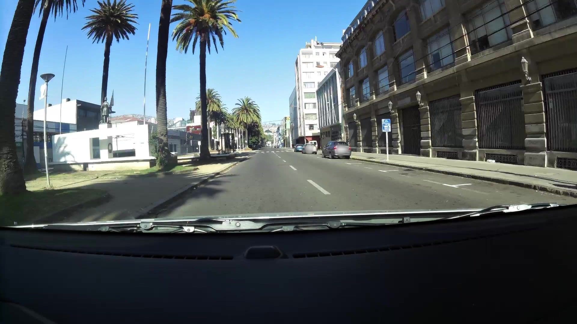 Street view near Pacific Ocean Hostel, Valparaíso — © kaartcam (CC BY-SA · Mapillary)
