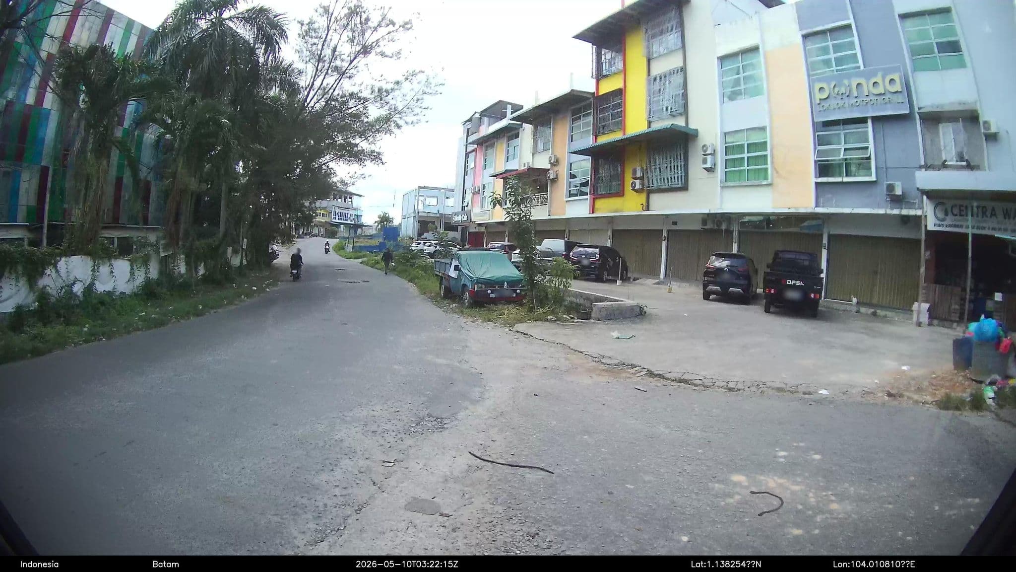 Street view near H Indah, Batam