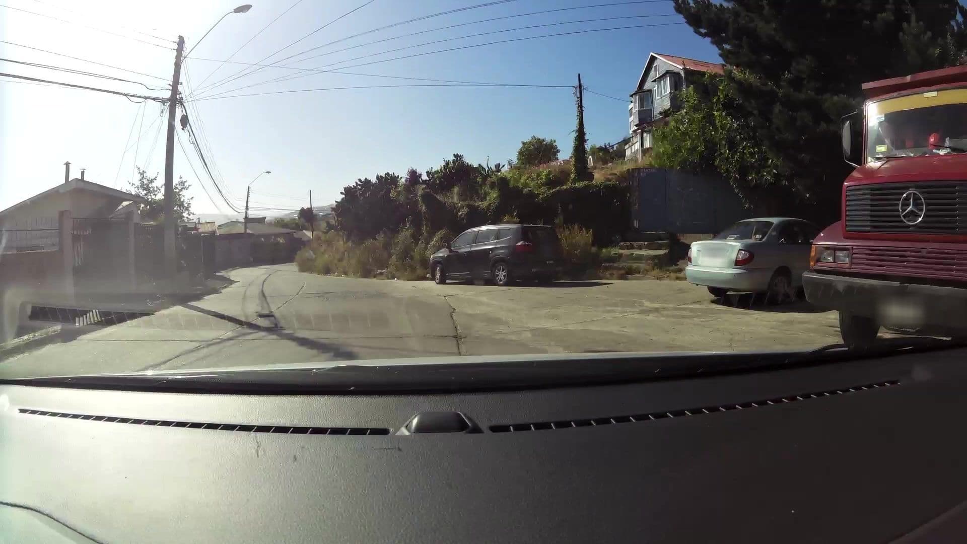 Street view near Hostal Faro Azul, Valparaíso — © kaartcam (CC BY-SA · Mapillary)