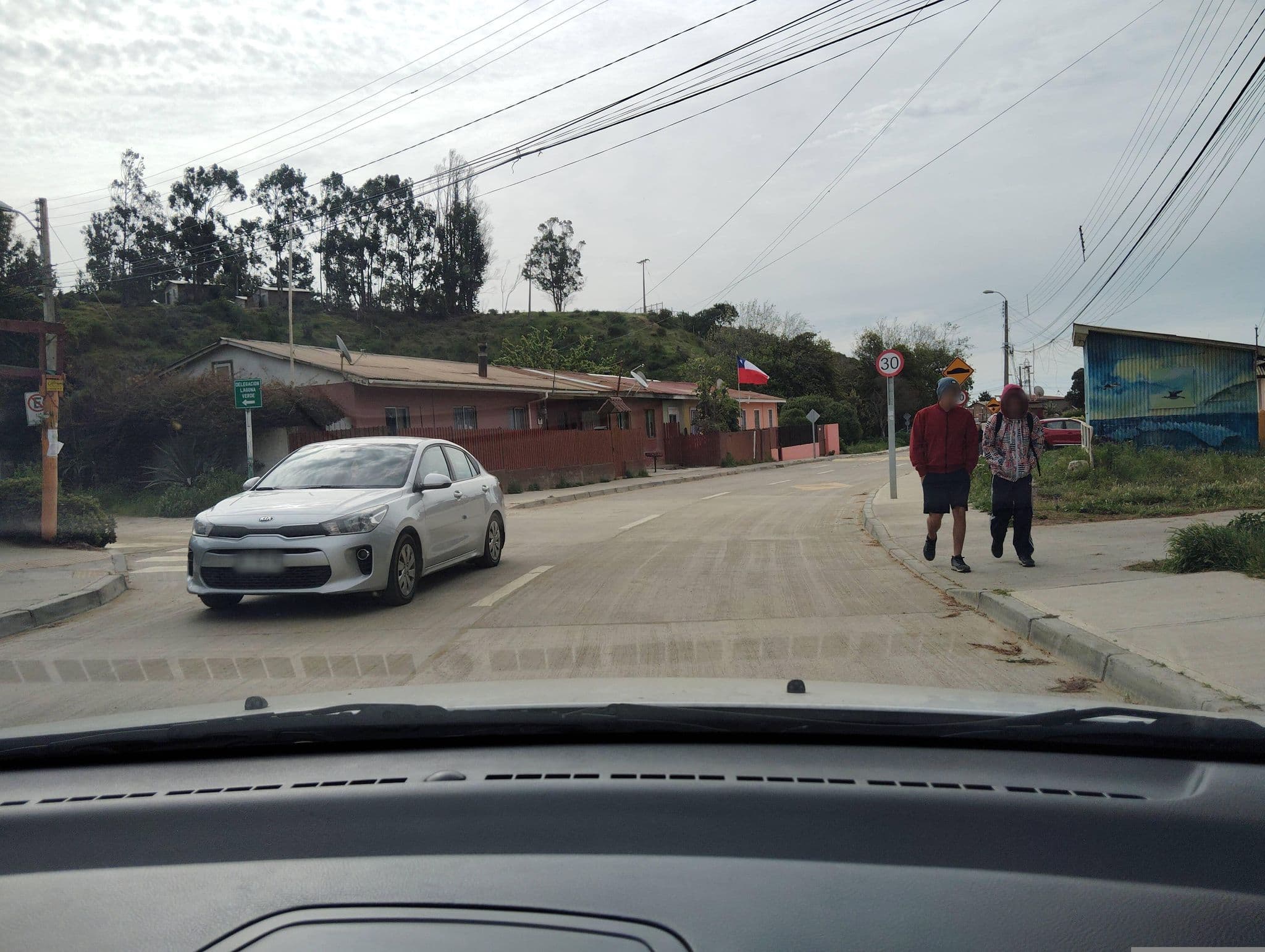 Street view near Cabañas Luna Verde, Valparaíso — © ariellopez (CC BY-SA · Mapillary)