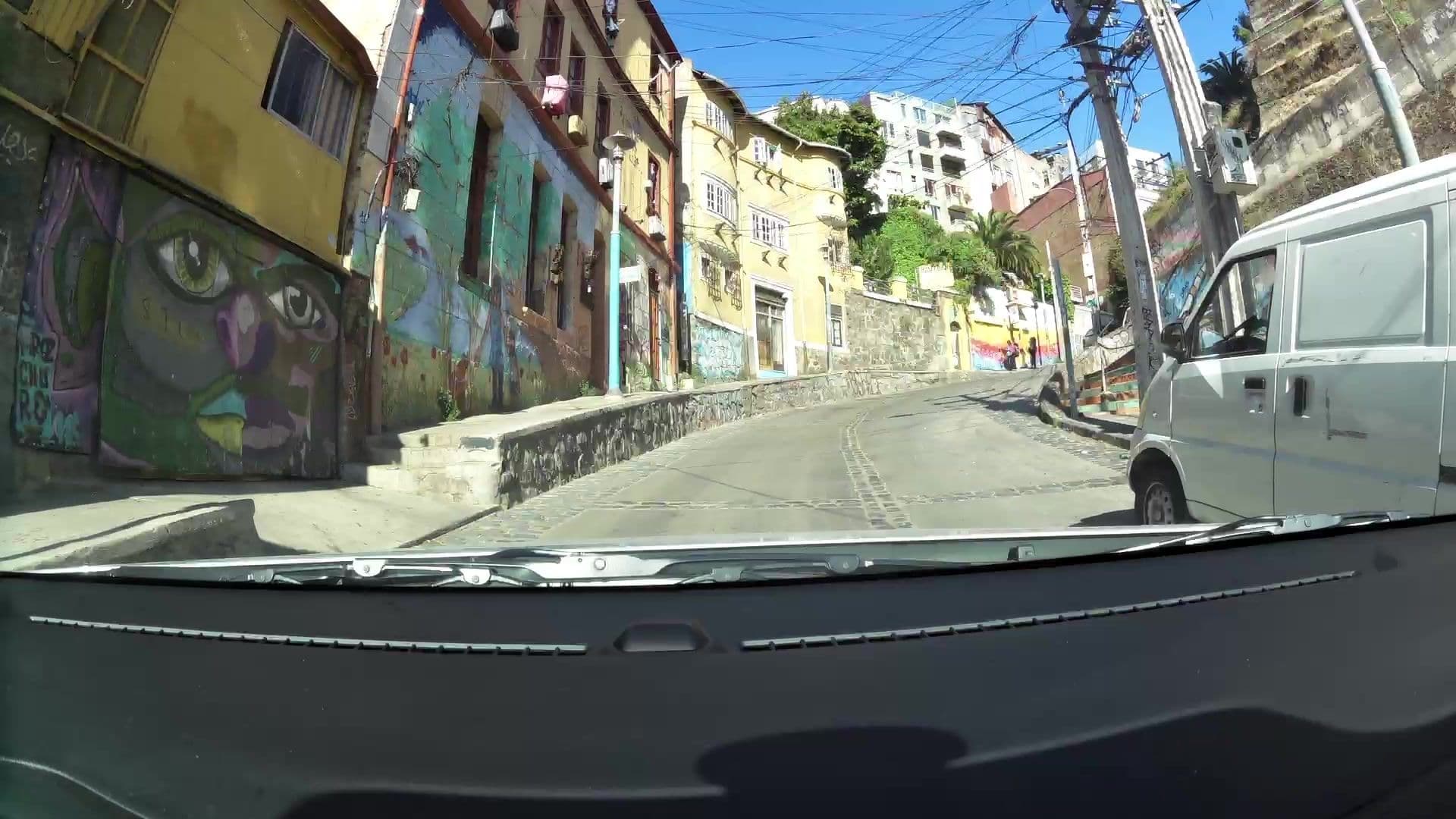 Street view near Fauna Hotel, Valparaíso — © kaartcam (CC BY-SA · Mapillary)