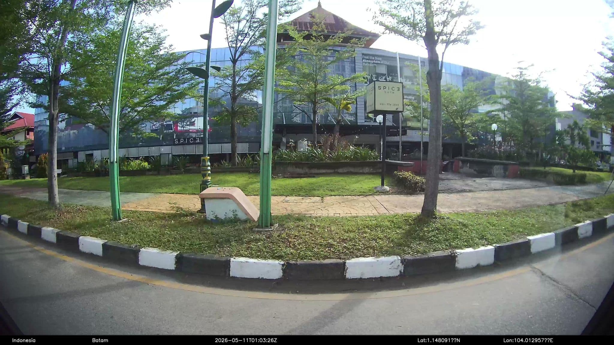 Street view near The Hills Hotel, Batam