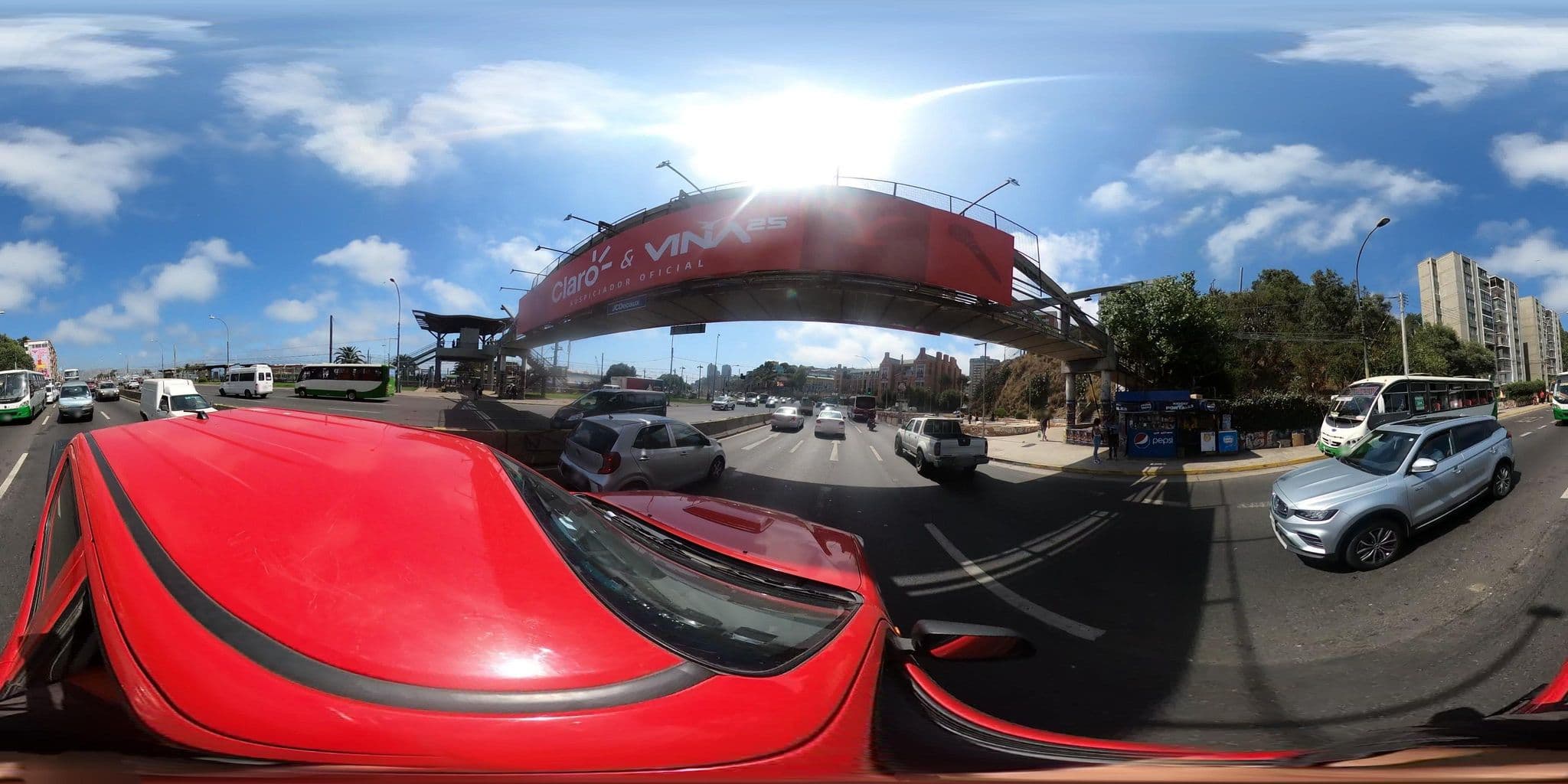 Street view near Amsterdan Backpackers, Valparaíso — © SolutivaSistemas (CC BY-SA · Mapillary)