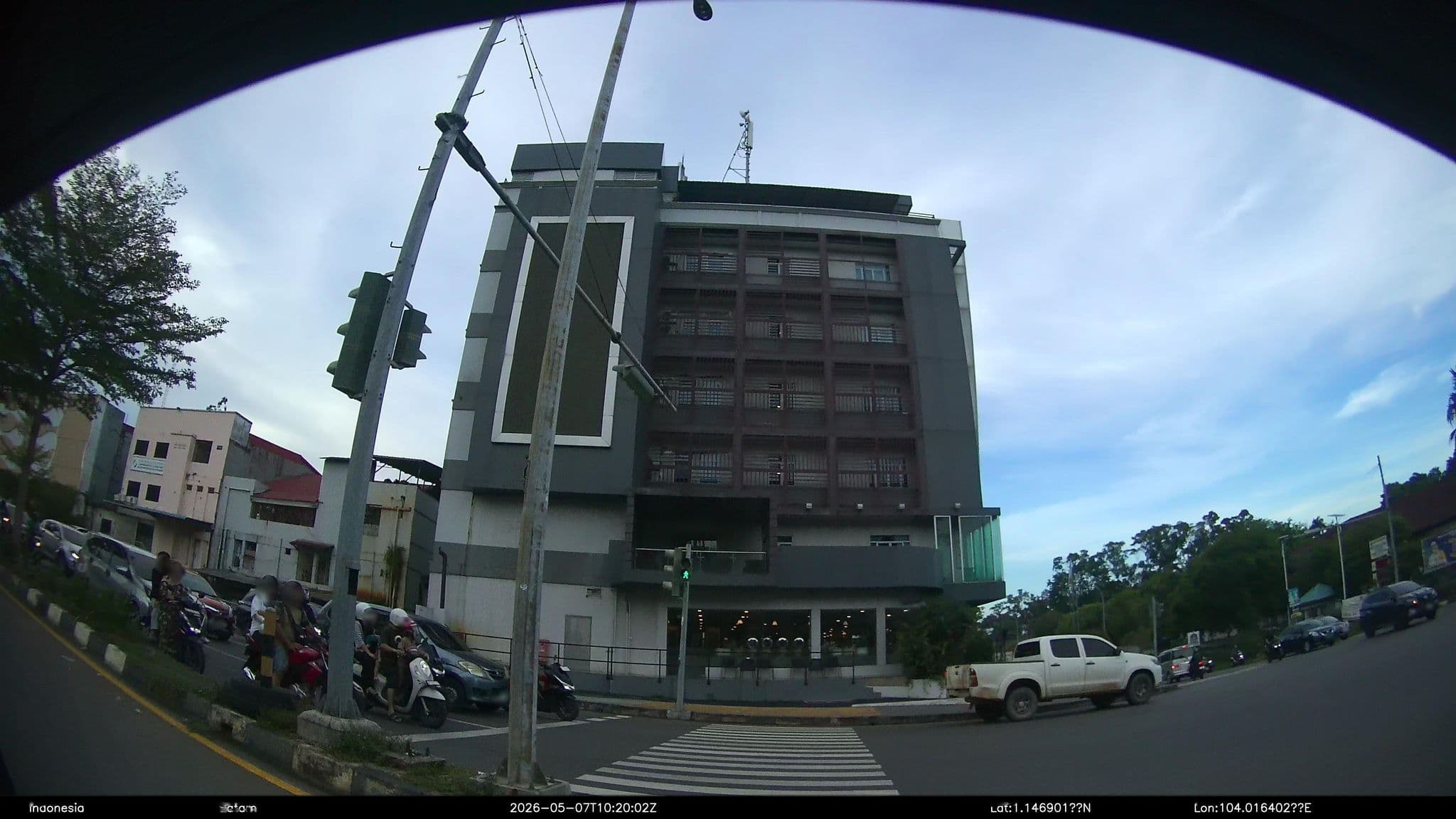Street view near Asialink Easy by Prasanthi, Batam
