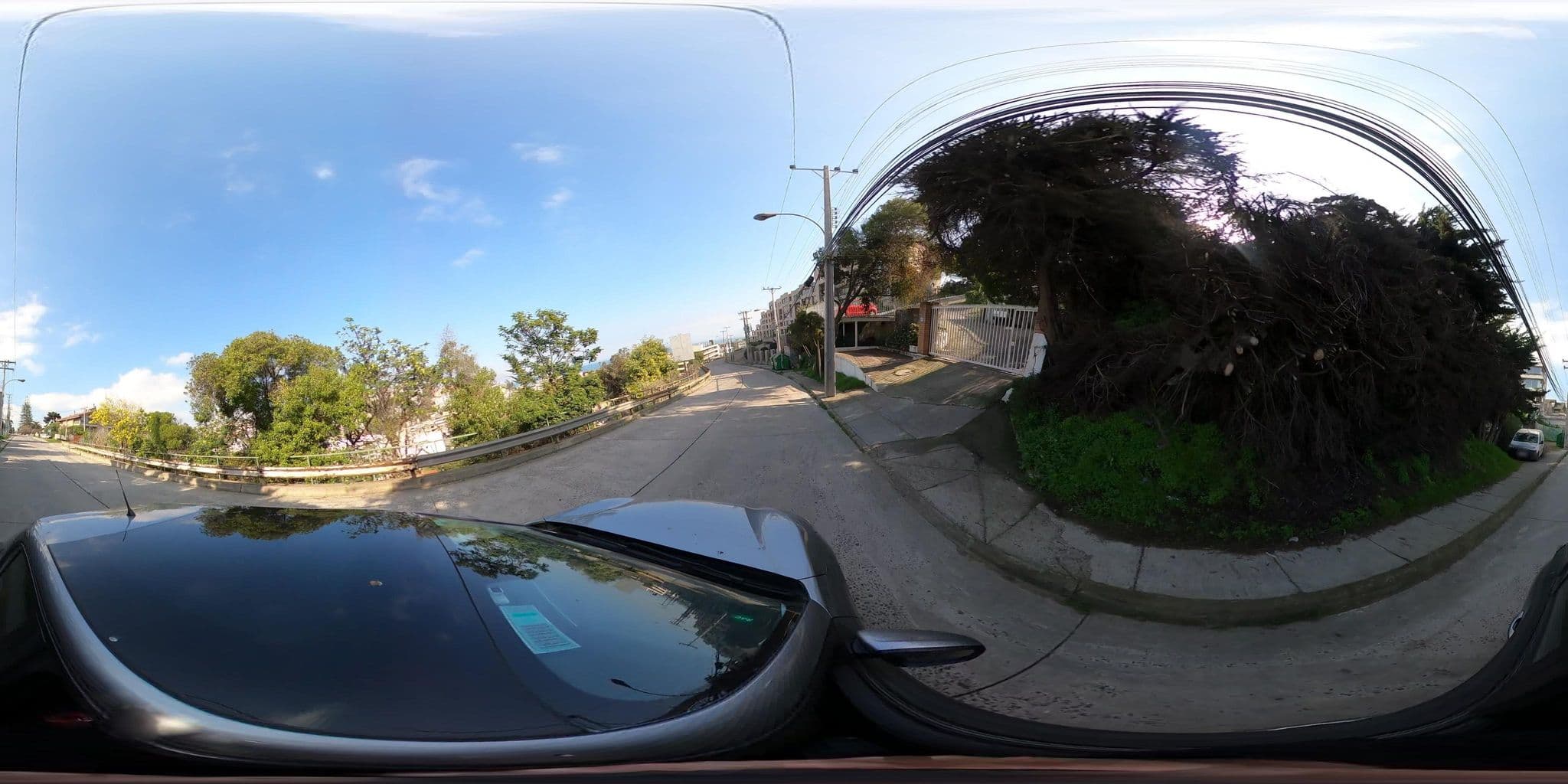 Street view near Bajada Los Ositos, Concón — © DNC (CC BY-SA · Mapillary)