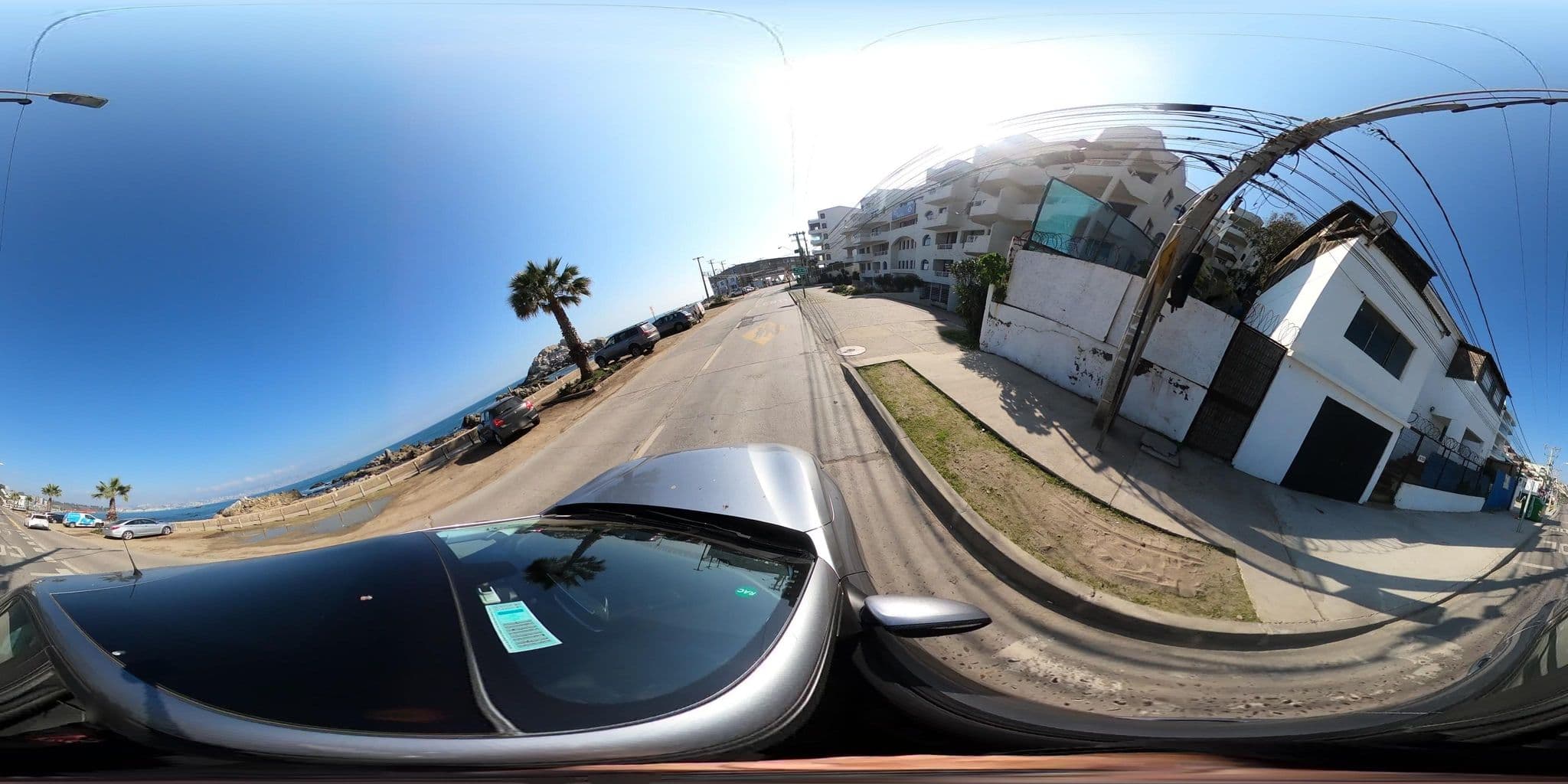 Street view near Hotel Neruda Mar Suites, Concón — © DNC (CC BY-SA · Mapillary)