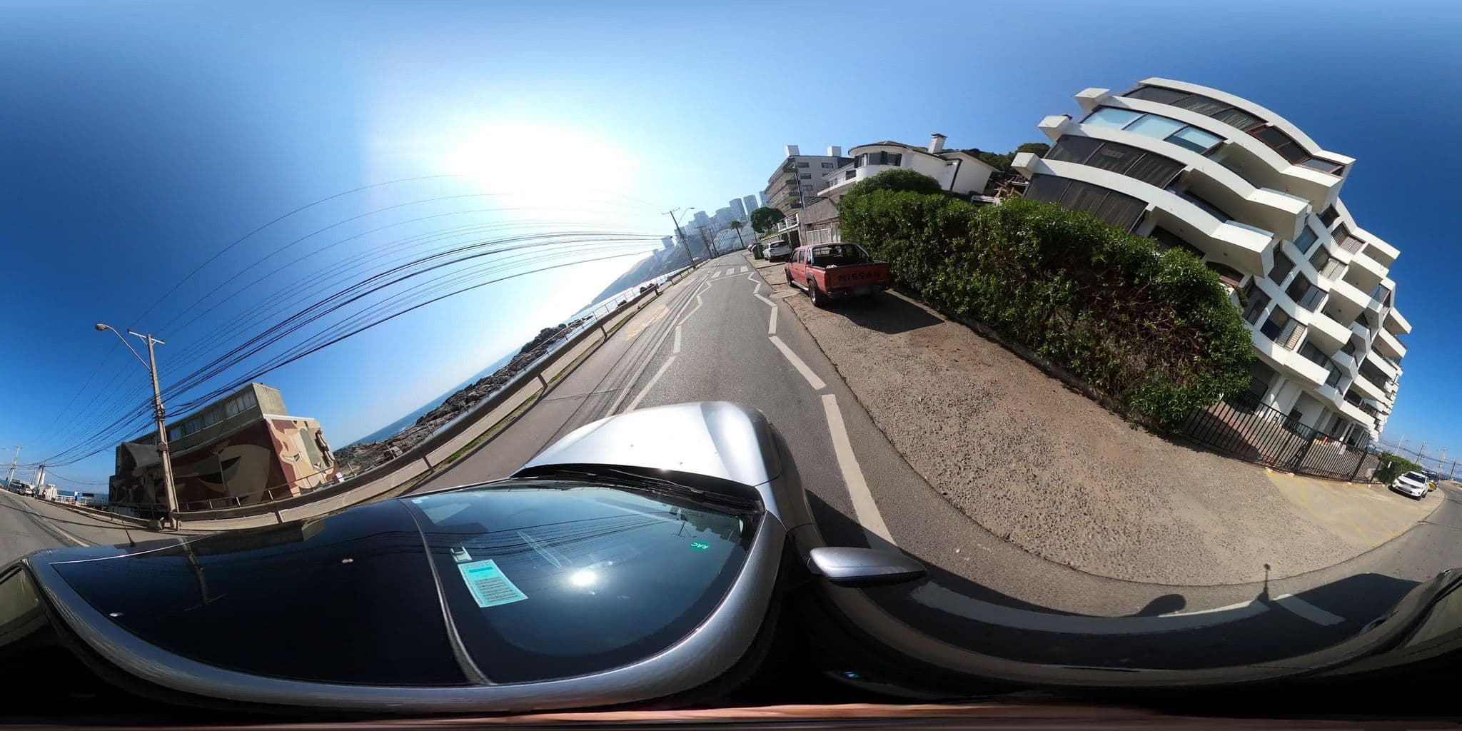 Street view near Hotel alcantara, Concón — © DNC (CC BY-SA · Mapillary)