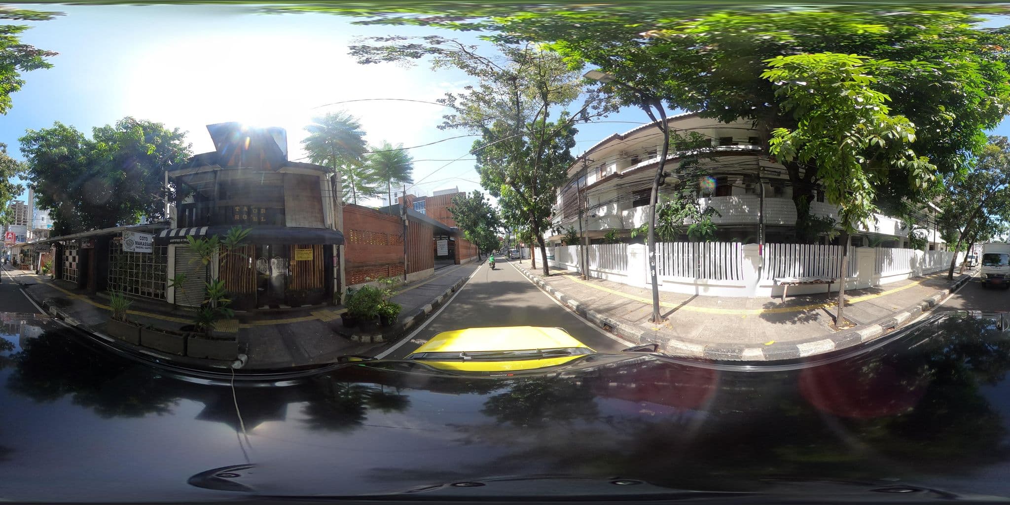 Street view near Tator, Jakarta