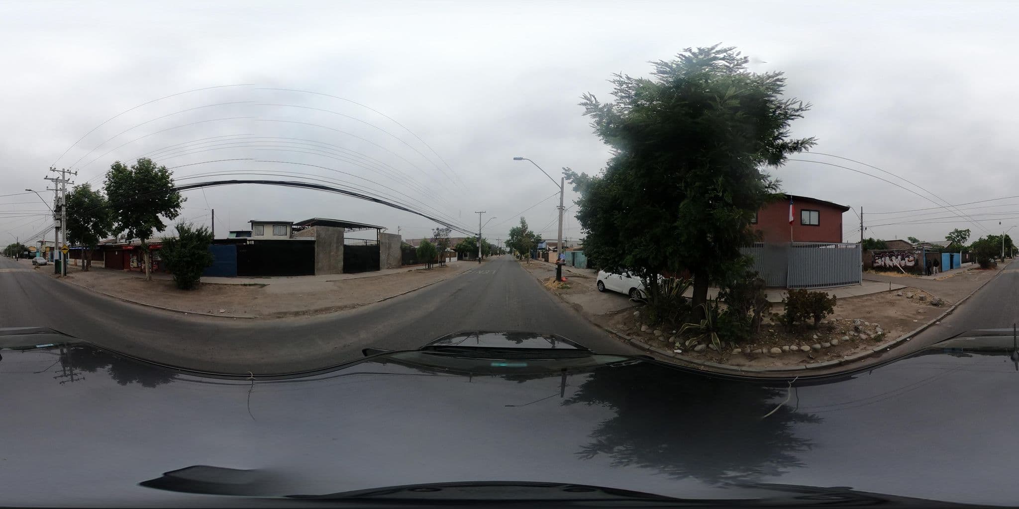 Street view near Alojamiento Santiago, Santiago — © kaart_360 (CC BY-SA · Mapillary)
