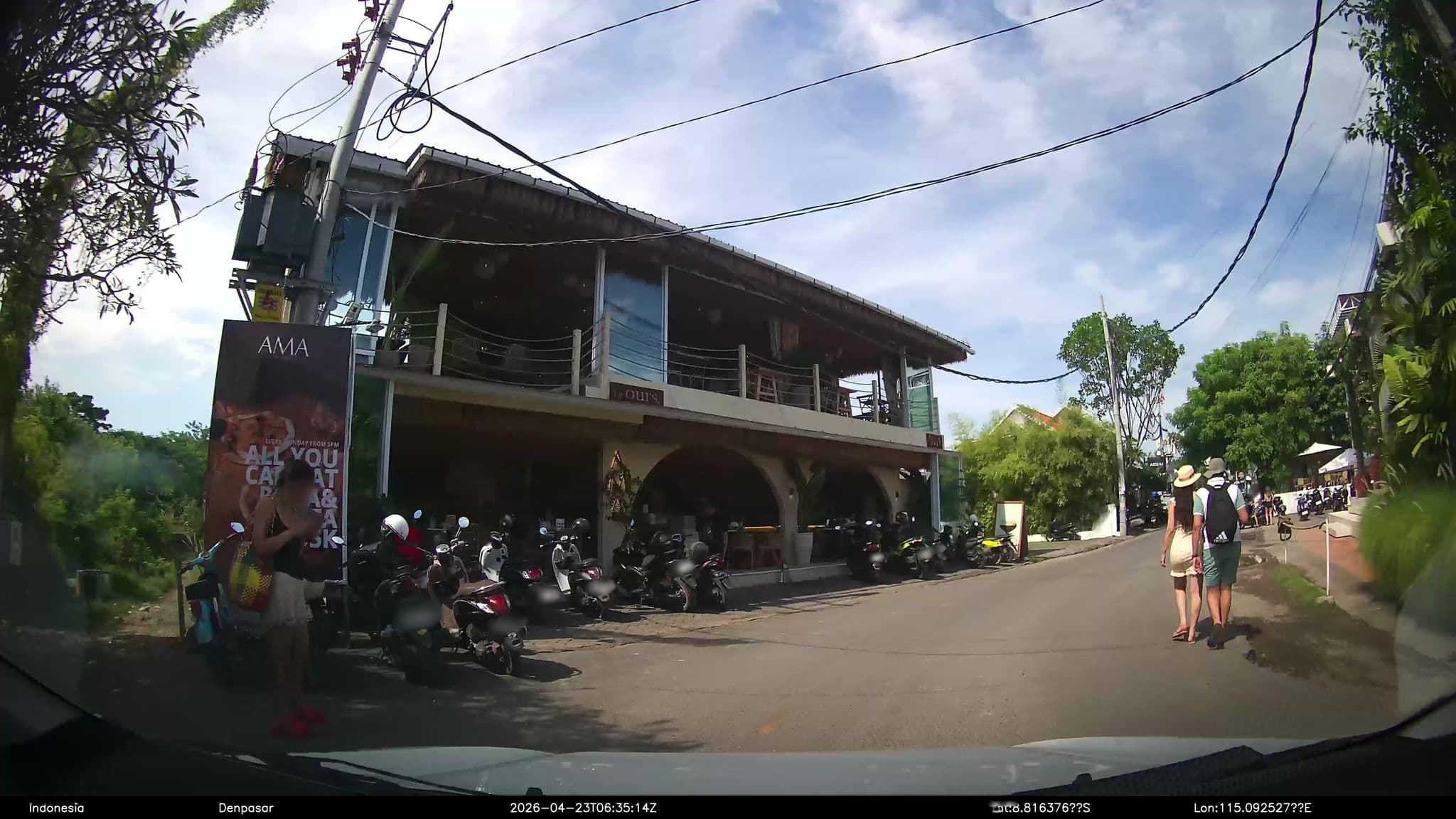 Street view near Jaya, Jimbaran