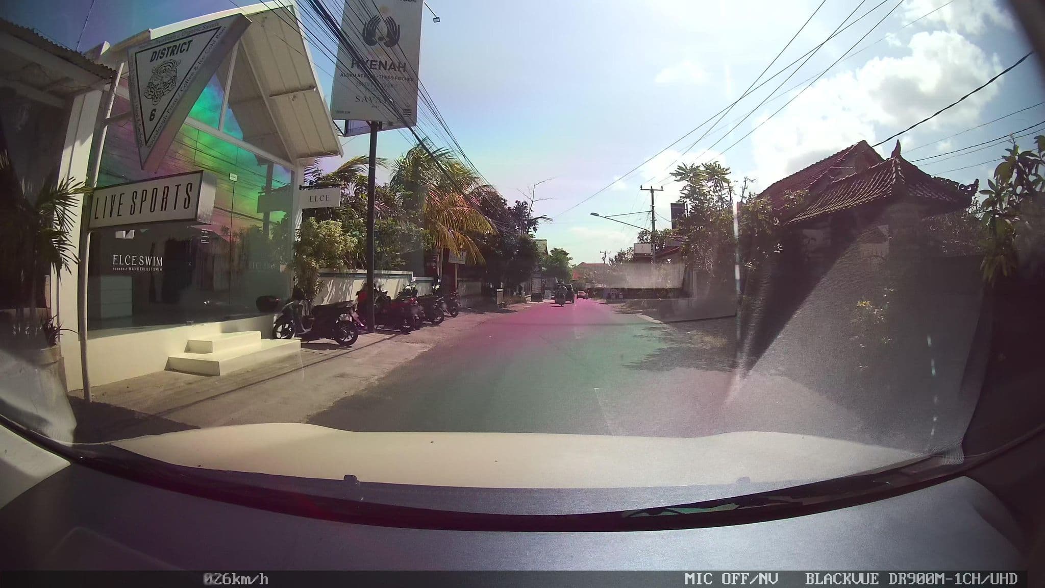 Street view near Gecko Homestay, Jimbaran