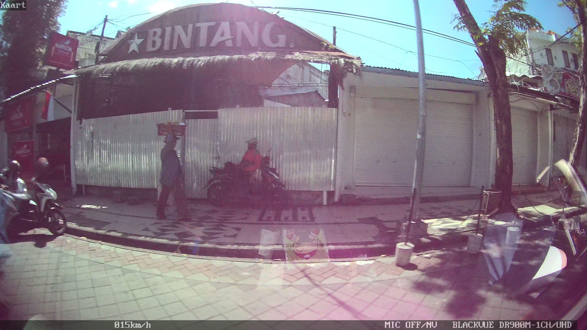 Street view near The Niche, Kuta