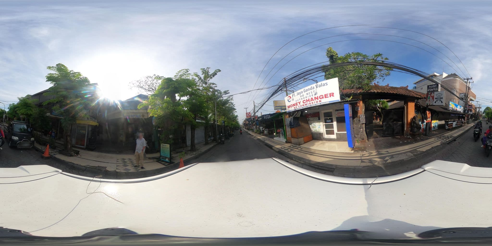 Street view near Prawita, Kuta