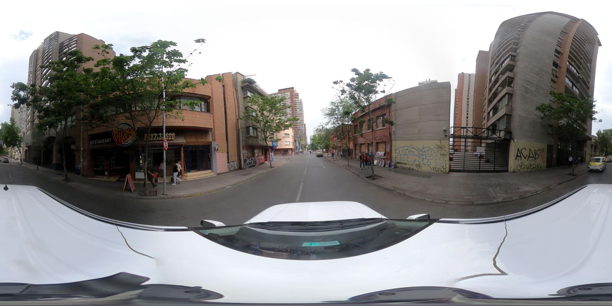 Street view near Santa Lucía 2314 Apartment, Santiago — © kaart_360 (CC BY-SA · Mapillary)