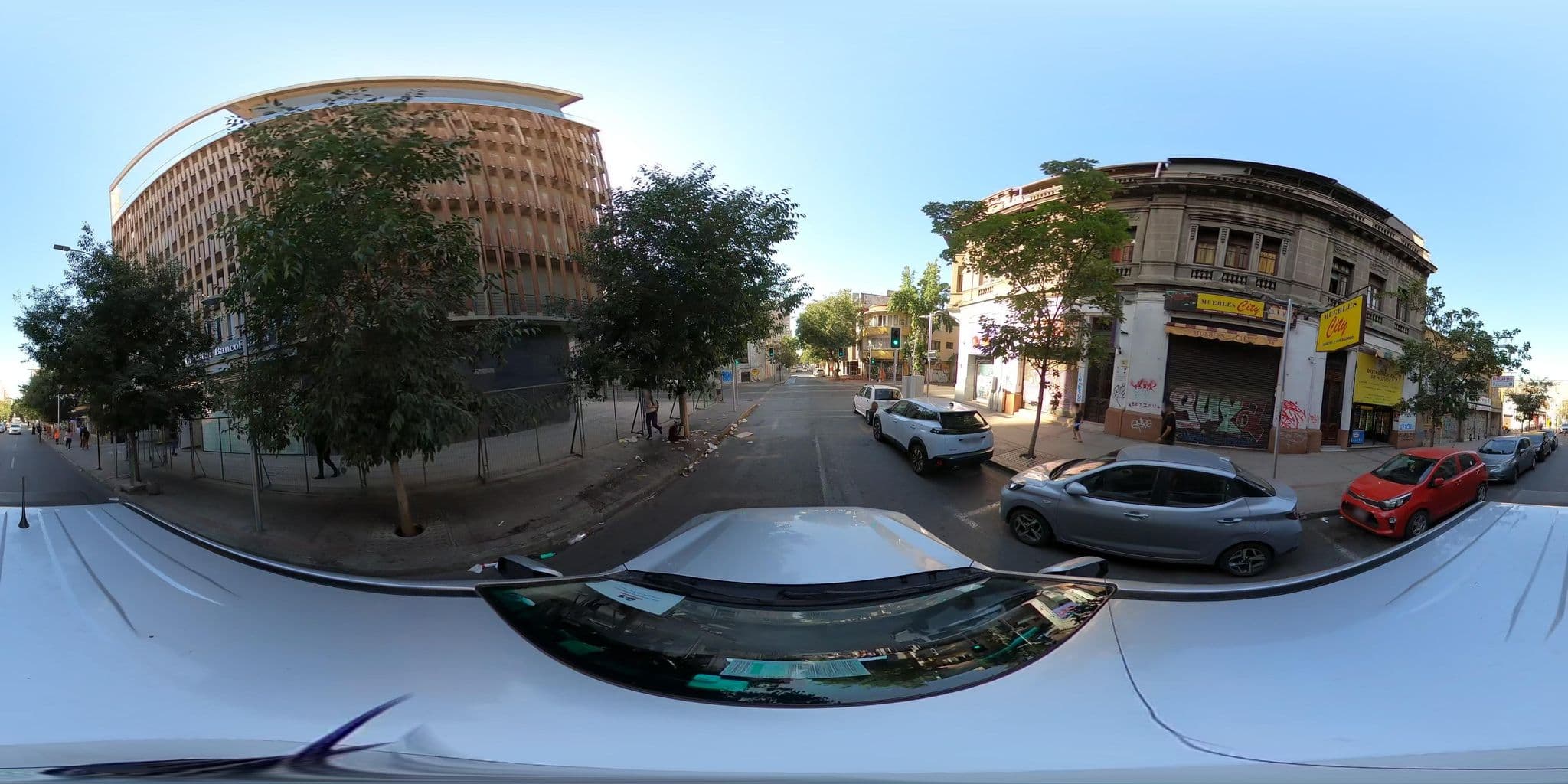 Street view near Hotel ibis Santiago Providencia, Santiago — © ariellopez (CC BY-SA · Mapillary)