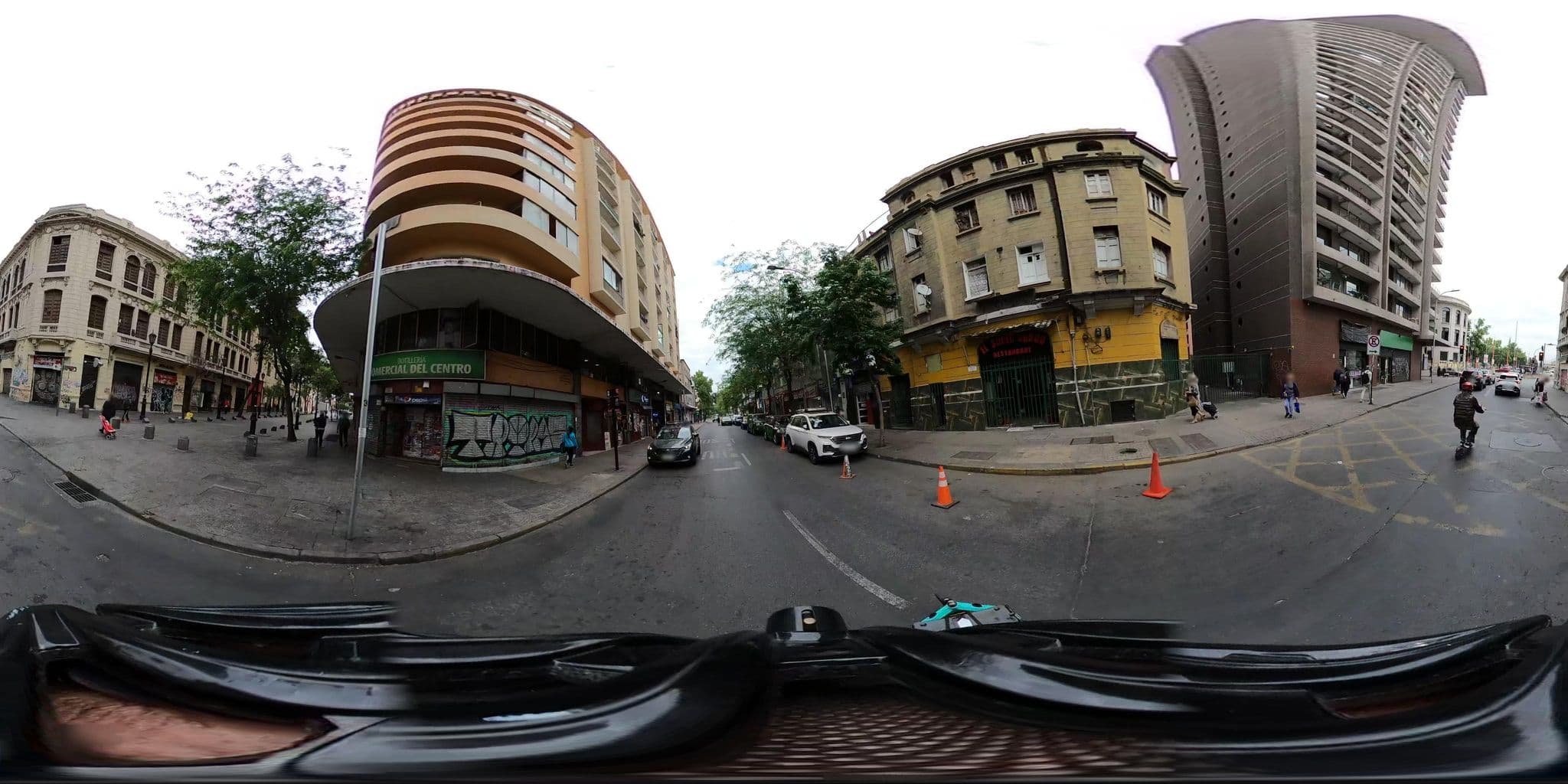 Street view near Luxury Apartments, Santiago — © ariellopez (CC BY-SA · Mapillary)