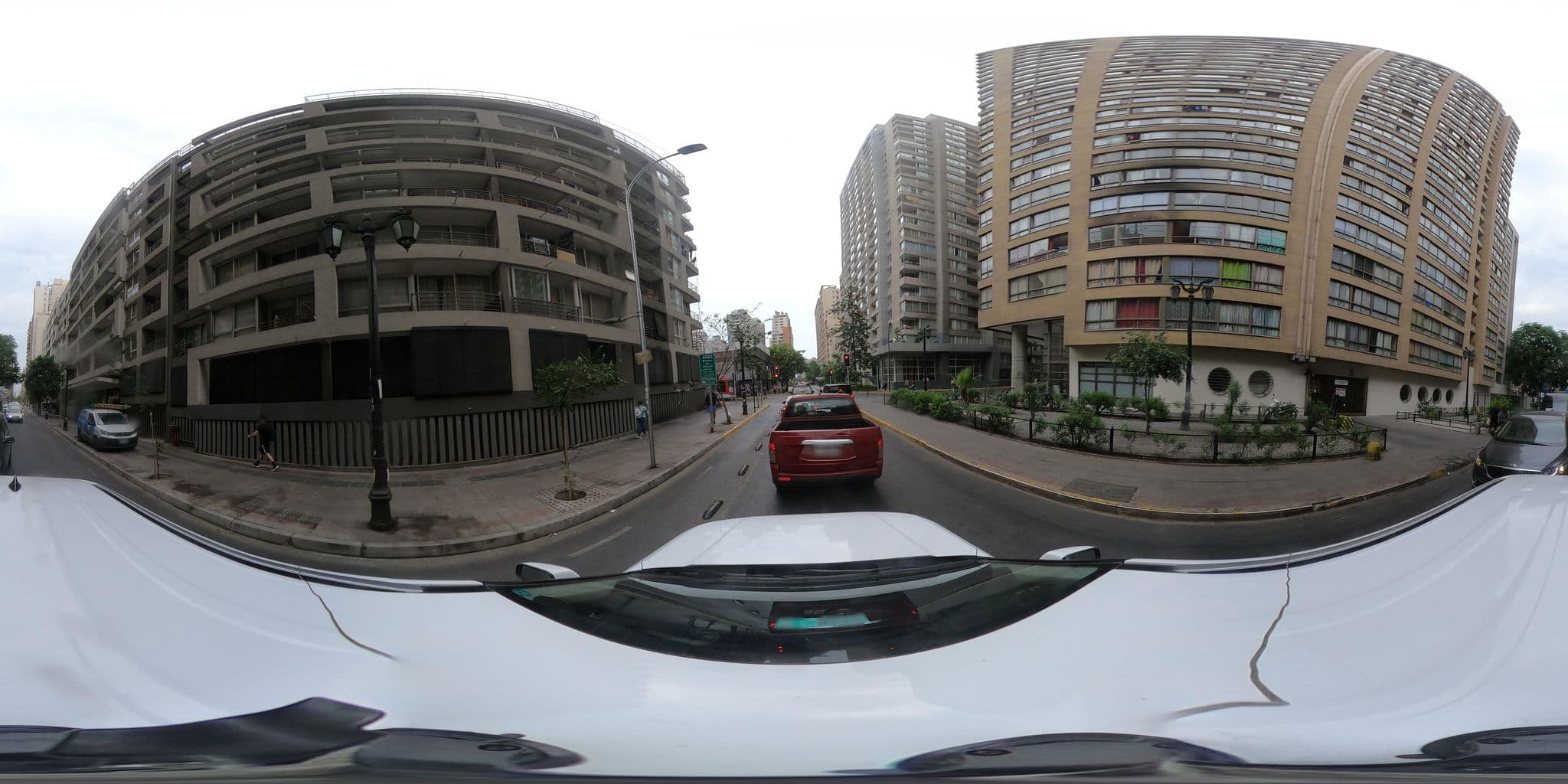 Street view near Apartment San Francisco Center, Santiago — © kaart_360 (CC BY-SA · Mapillary)