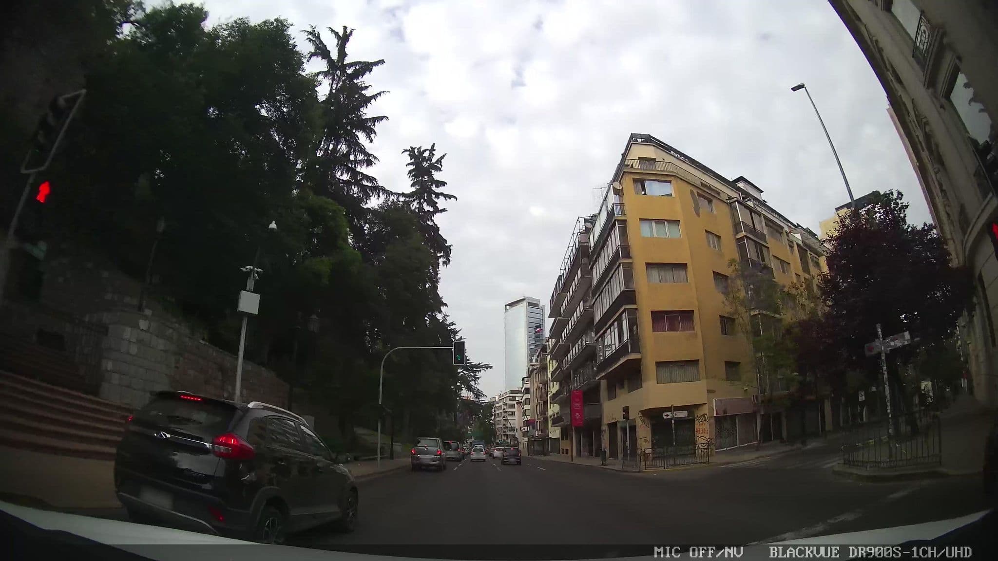 Street view near Amistar Apart Hotel, Santiago — © kaart_1 (CC BY-SA · Mapillary)