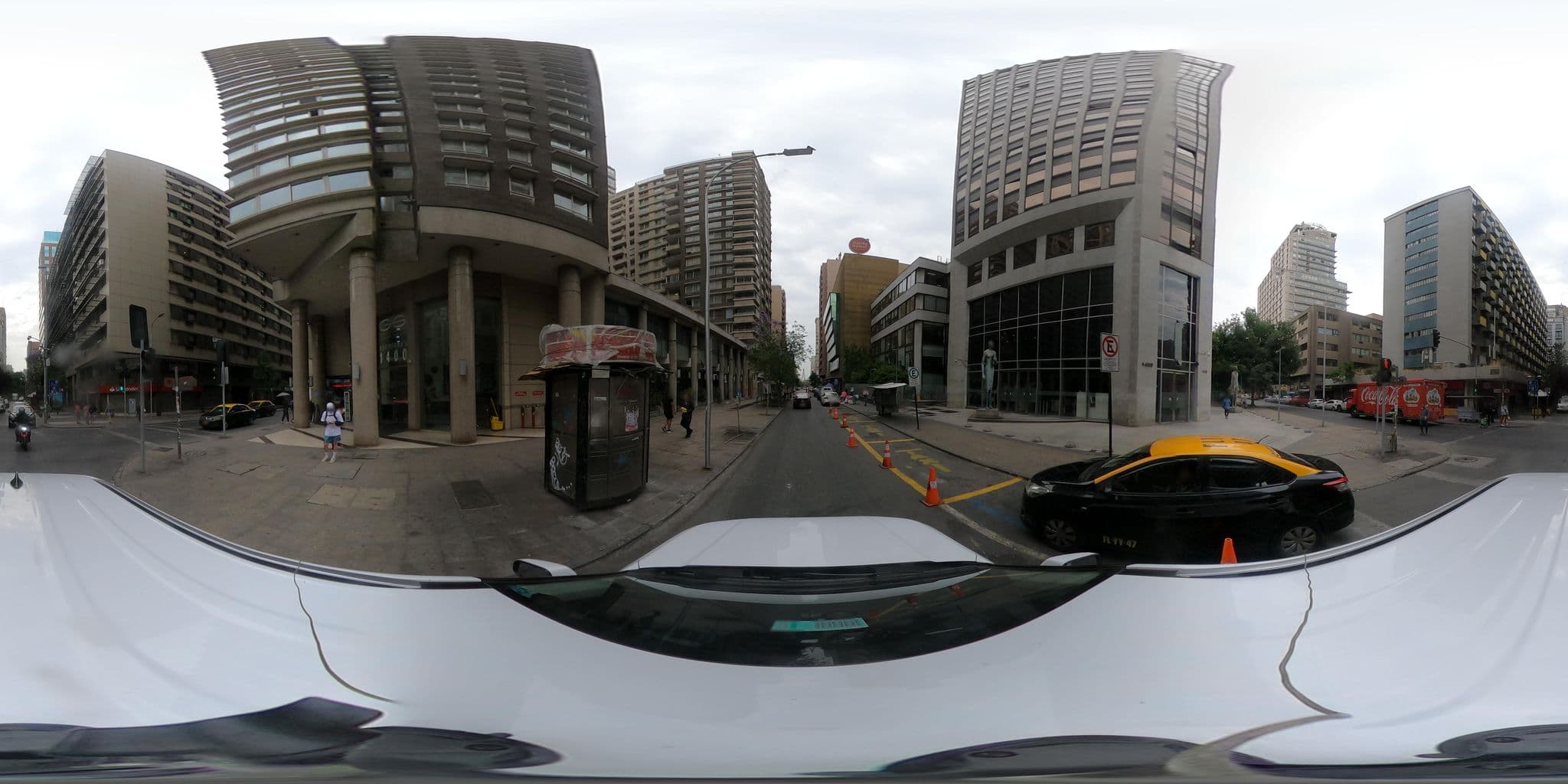Street view near Santiago Centro Suites, Santiago — © kaart_360 (CC BY-SA · Mapillary)