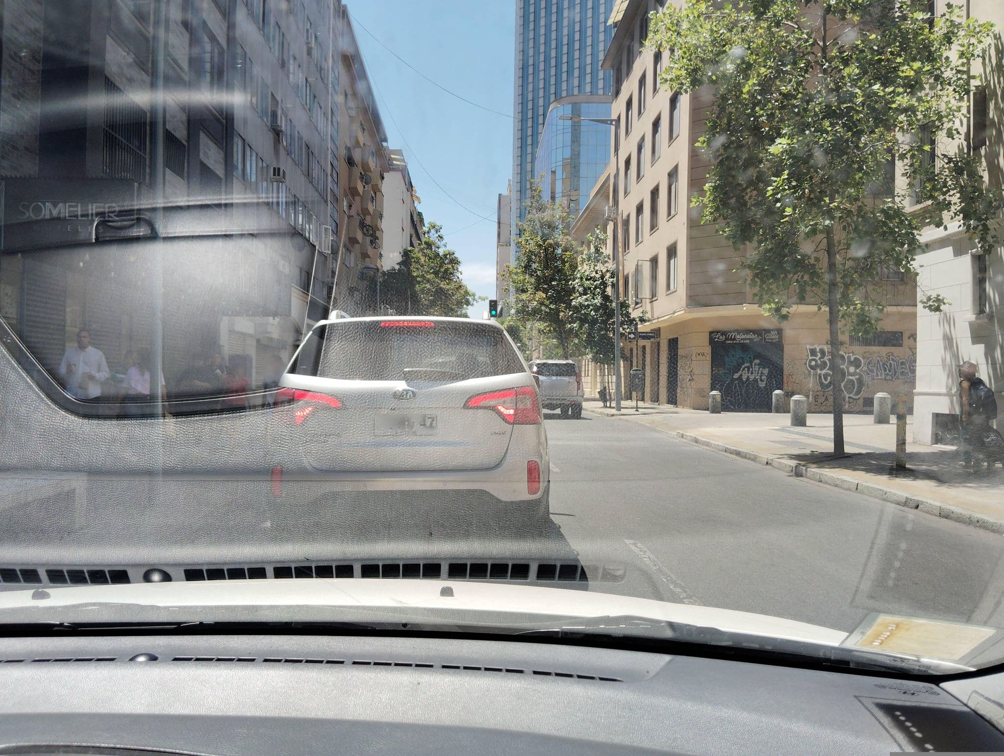 Street view near Edificio San Rafael, Santiago — © ariellopez (CC BY-SA · Mapillary)