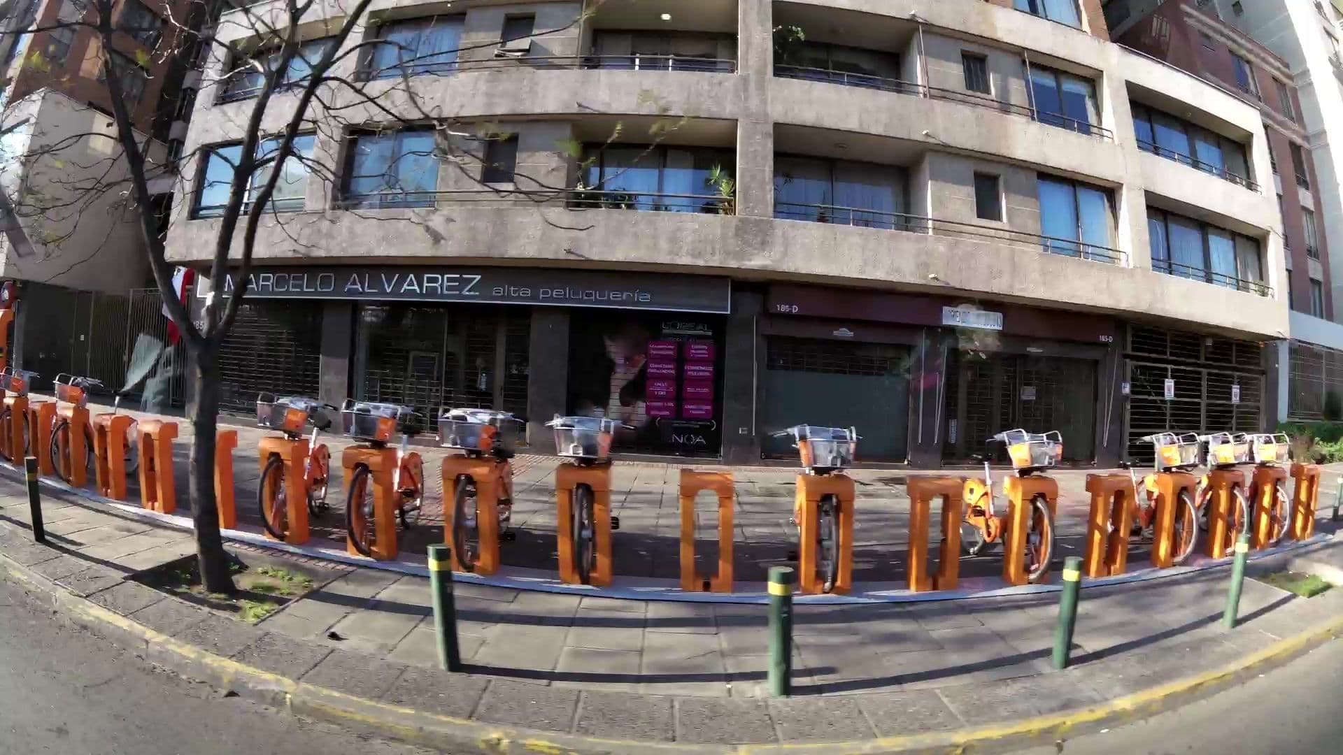 Street view near Forestal Loft, Santiago — © kaartcam (CC BY-SA · Mapillary)