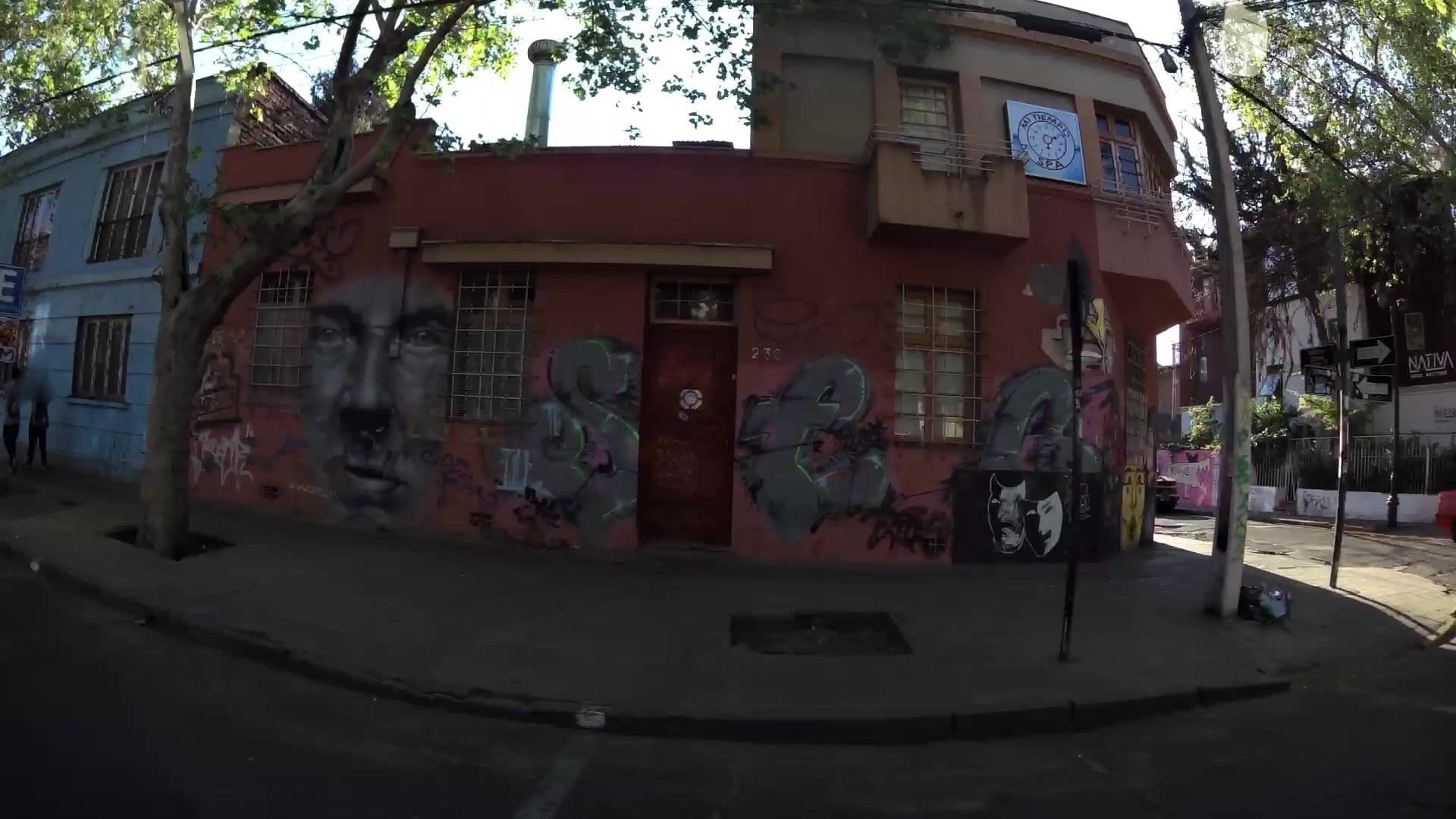 Street view near Casona Caracola, Santiago — © kaartcam (CC BY-SA · Mapillary)