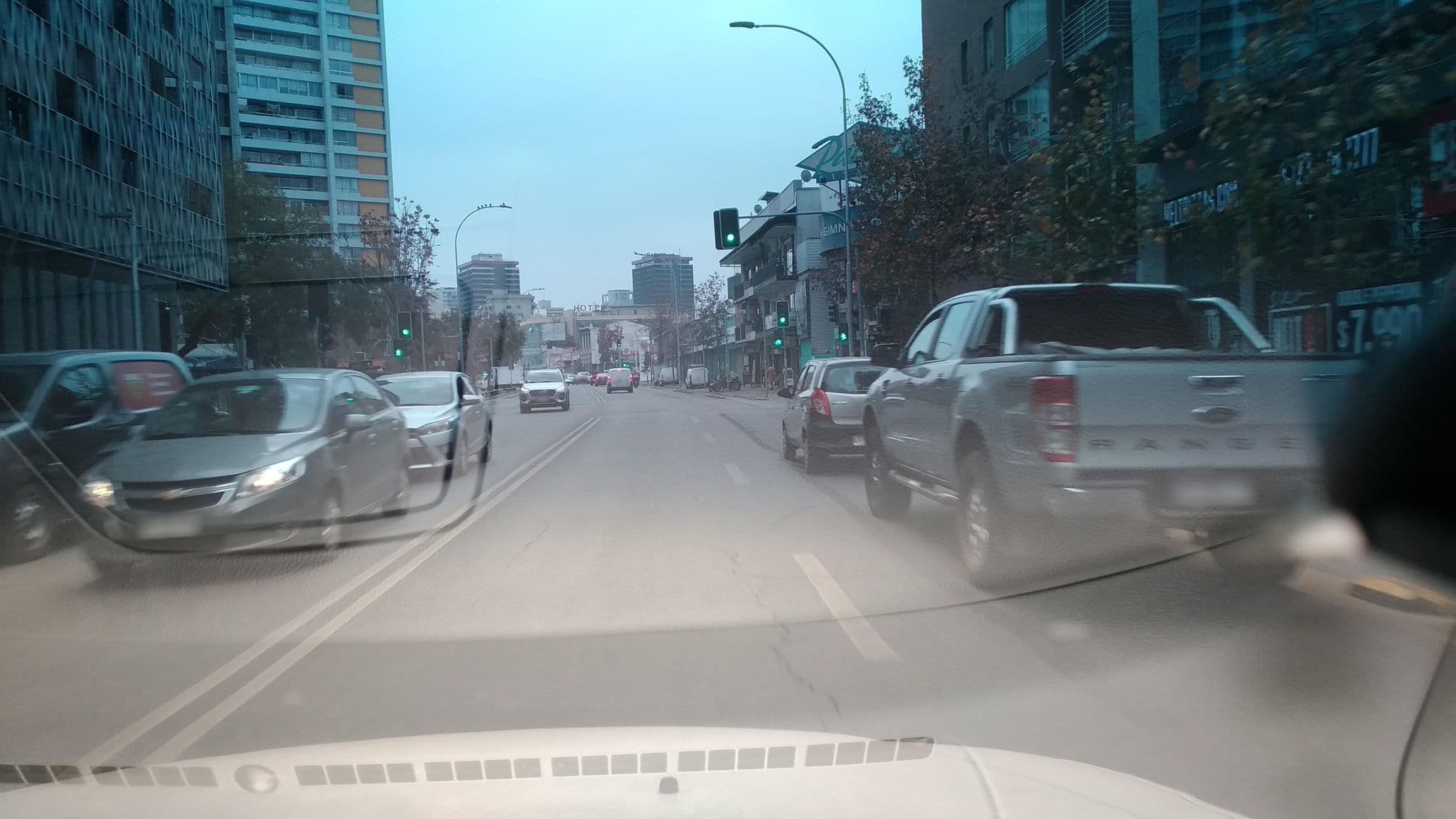 Street view near Sala de reuniones - Hotel Gen, Santiago — © ariellopez (CC BY-SA · Mapillary)